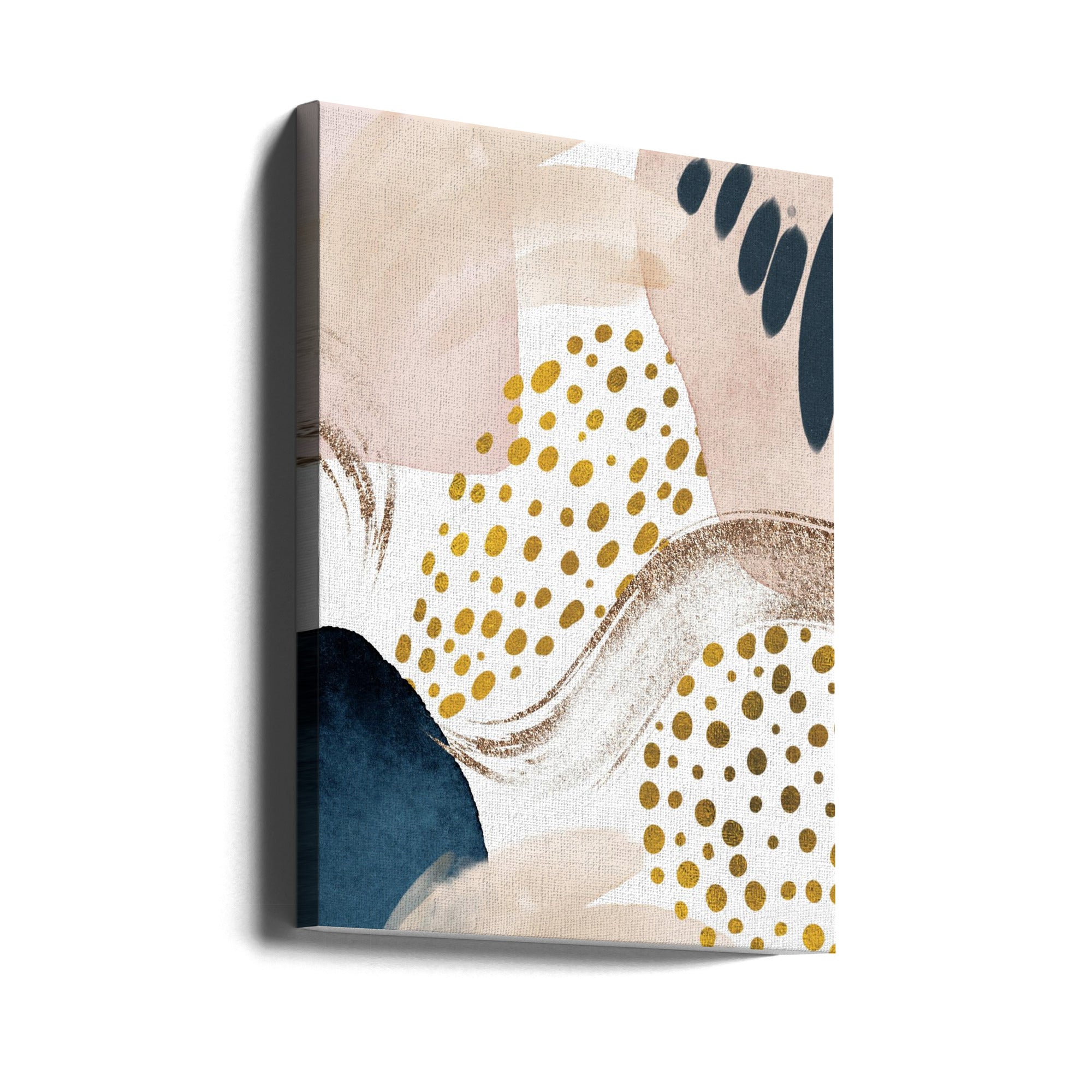 Smooth Abstract-3 by Sally Ann Moss-canvas-DECOROLALA