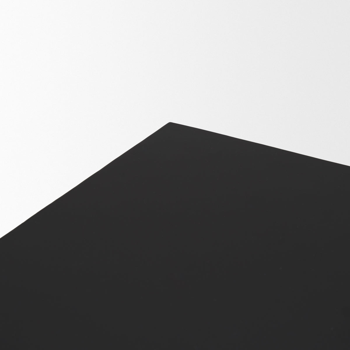 Sobi Matte Black Square Metal Side Table-Accent Tables-DECOROLALA