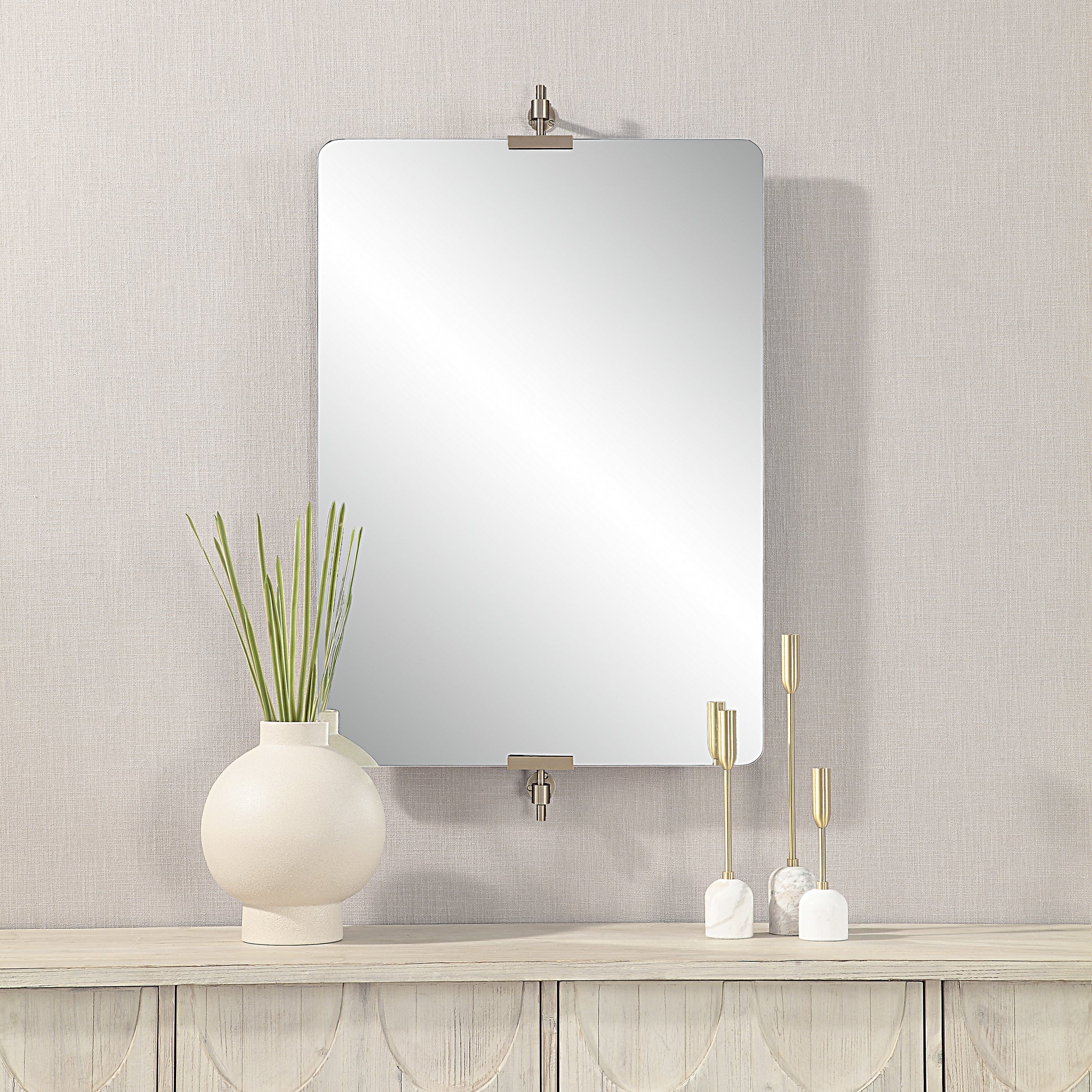 Sodalite 40" Tall Rectangular Mirror-Mirror-DECOROLALA