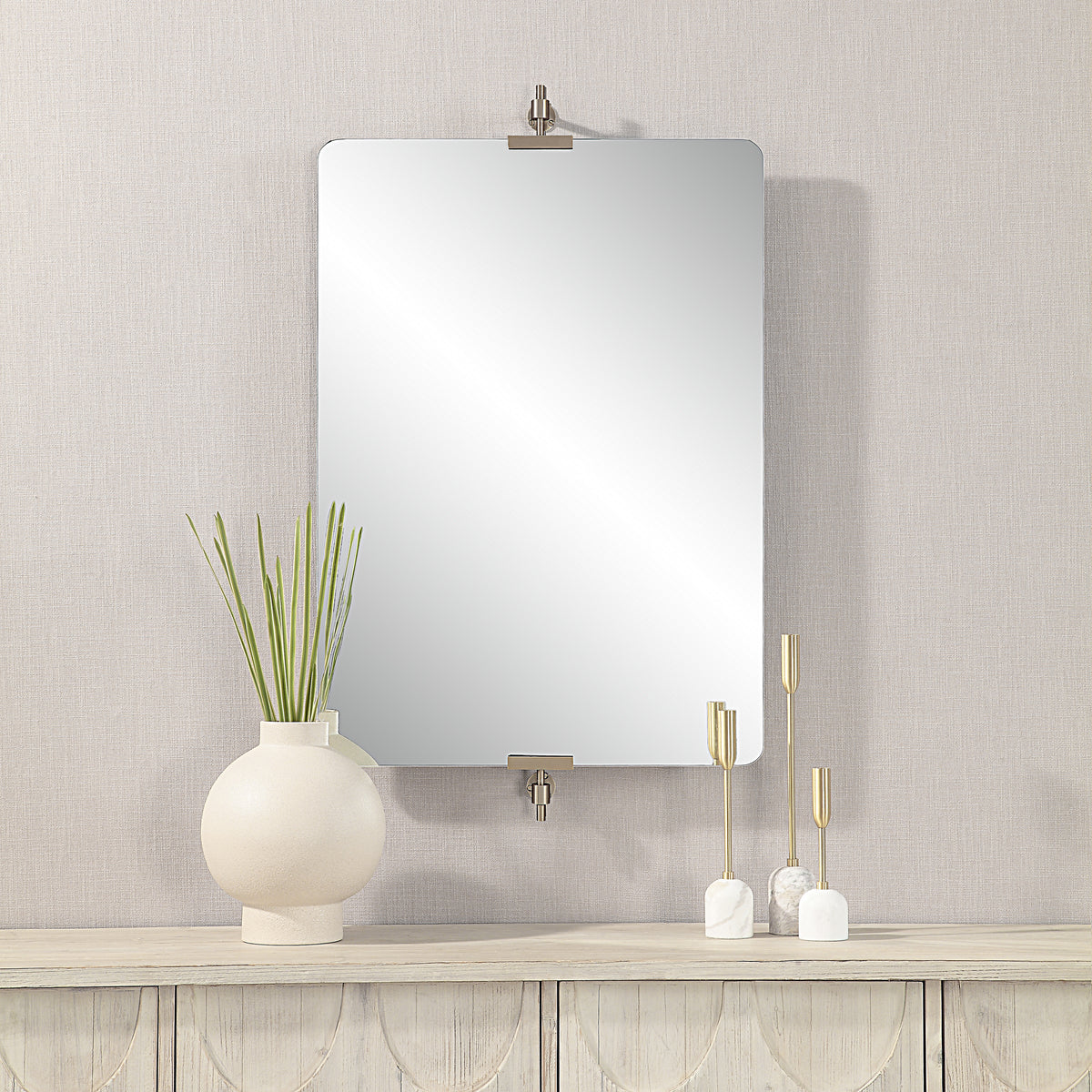 Sodalite 40" Tall Rectangular Mirror-Mirrors-DECOROLALA