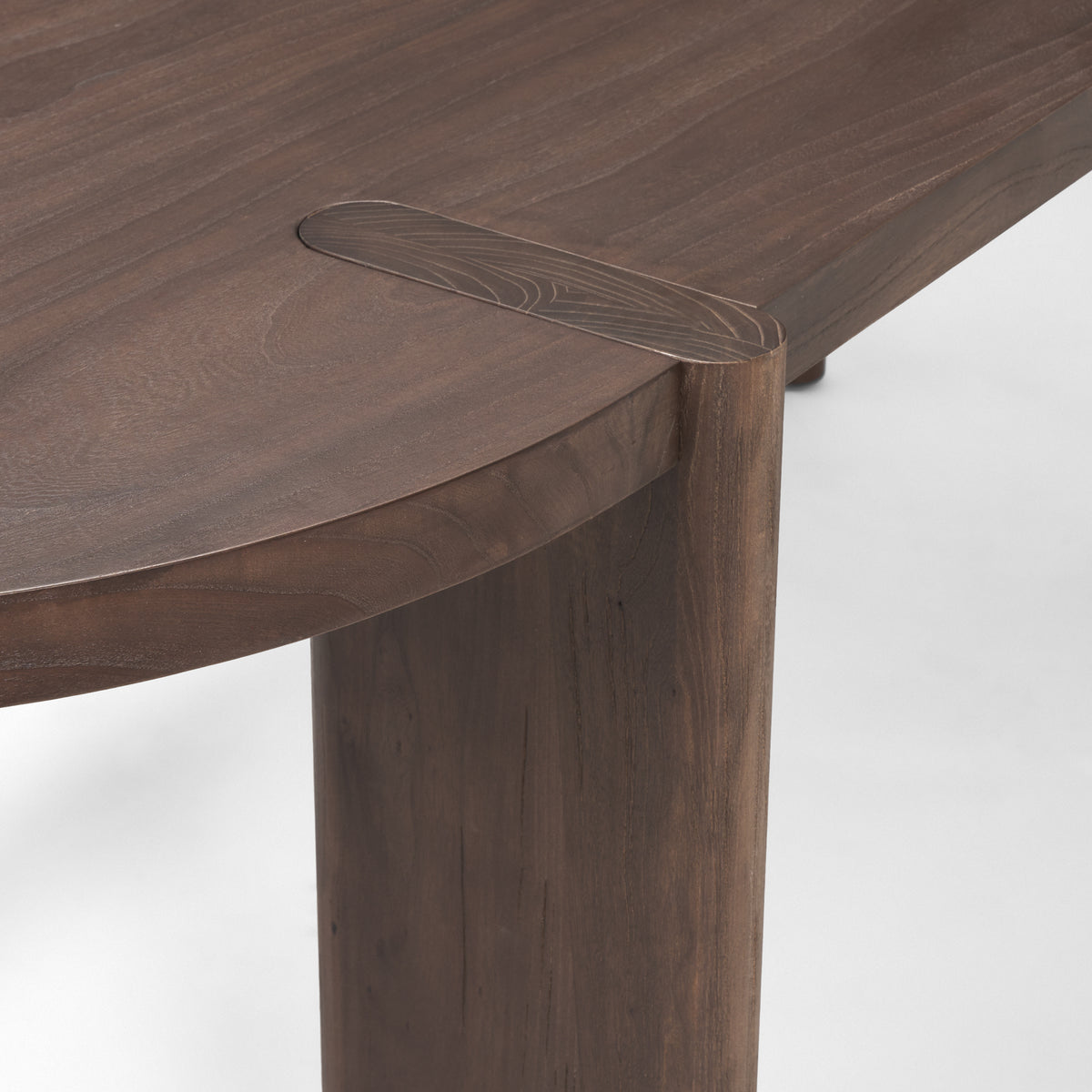 Sohan 91"L x 38"W Oval Dining Table | Wood | Seats 8-Dining Tables-DECOROLALA