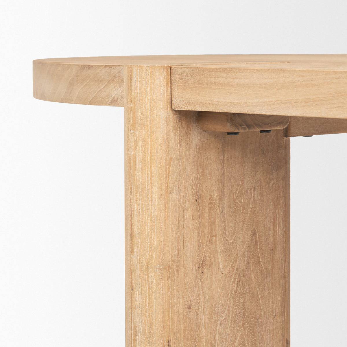 Sohan 91"L x 38"W Oval Dining Table | Wood | Seats 8-Dining Tables-DECOROLALA