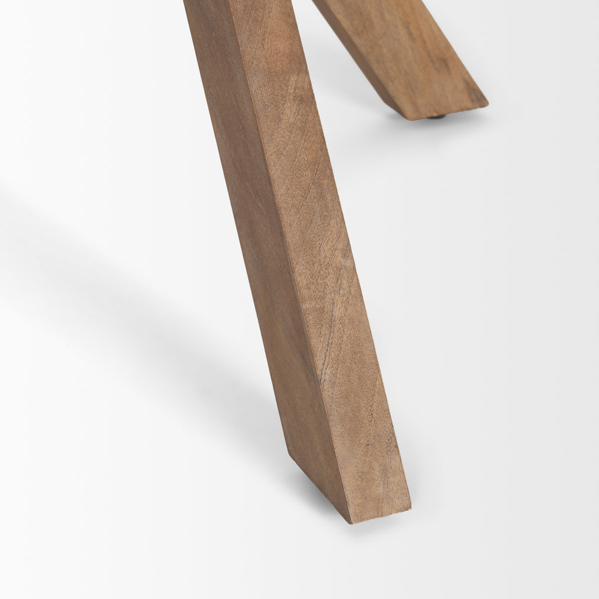 Solana Medium Brown Wood Foyer Table-Accent Tables-DECOROLALA
