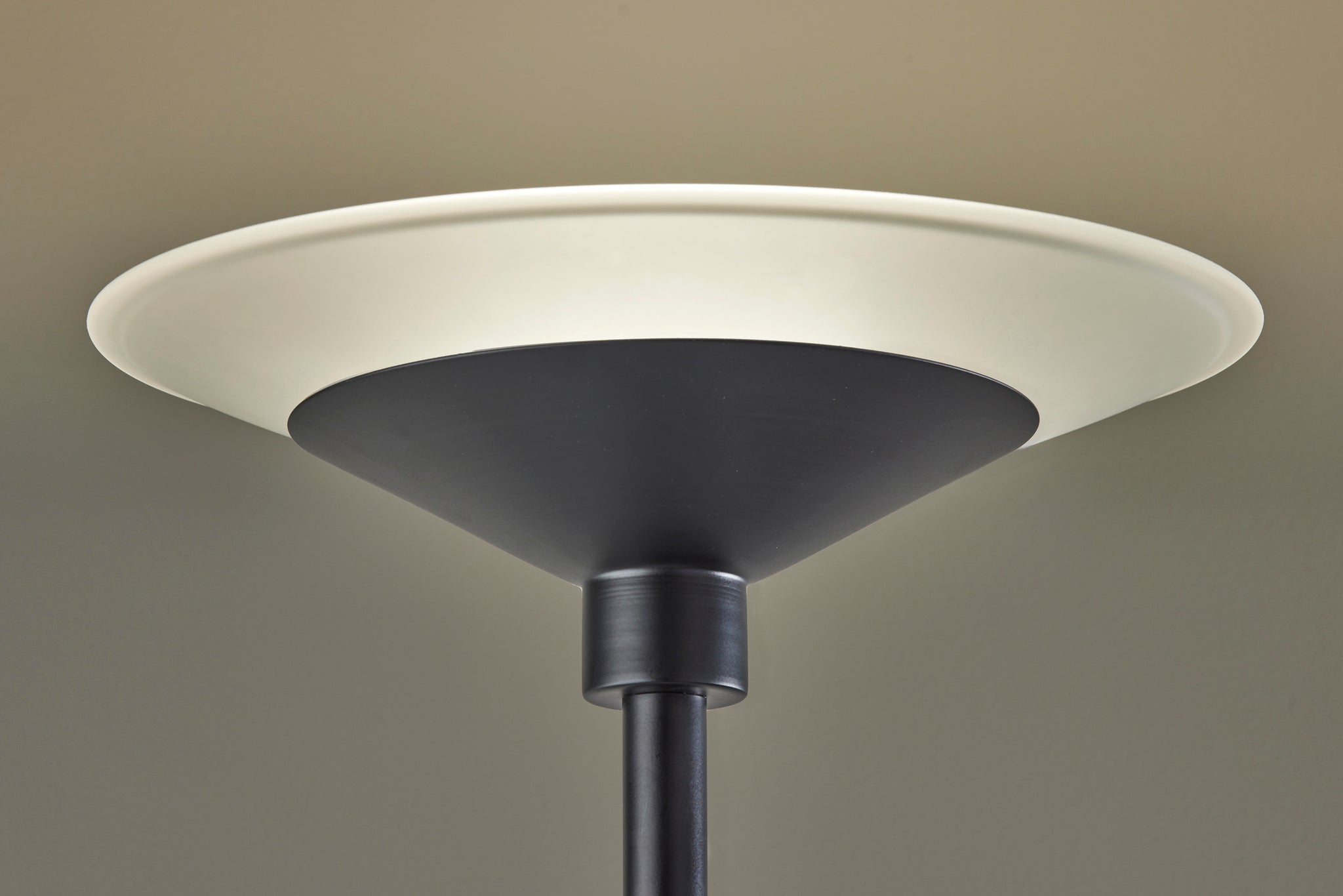 Solar LED Torchiere- Black-Lighting-DECOROLALA