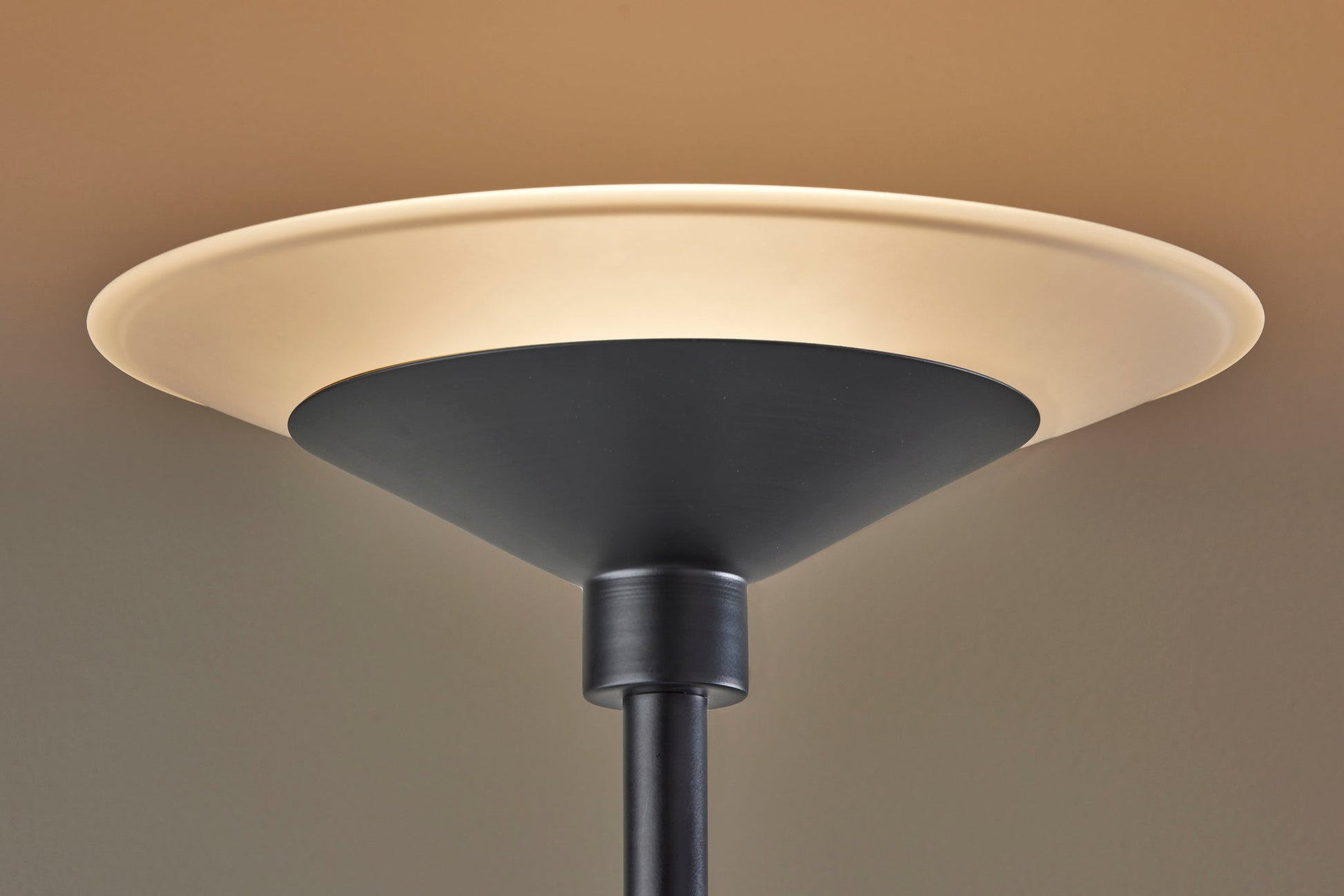 Solar LED Torchiere- Black-Lighting-DECOROLALA