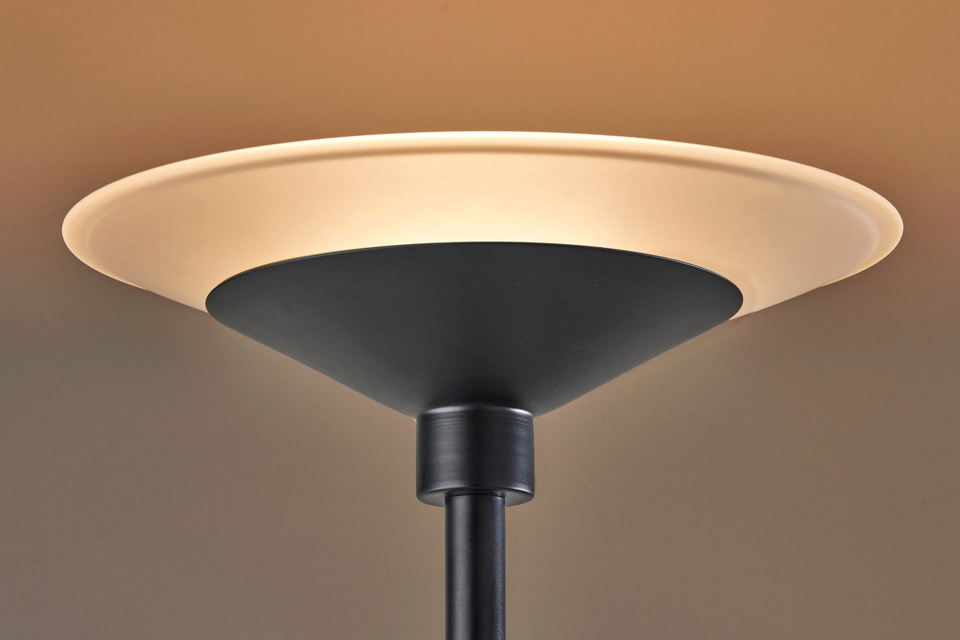 Solar LED Torchiere- Black-Lighting-DECOROLALA