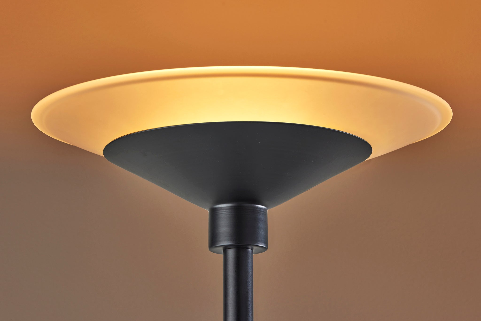 Solar LED Torchiere- Black-Lighting-DECOROLALA