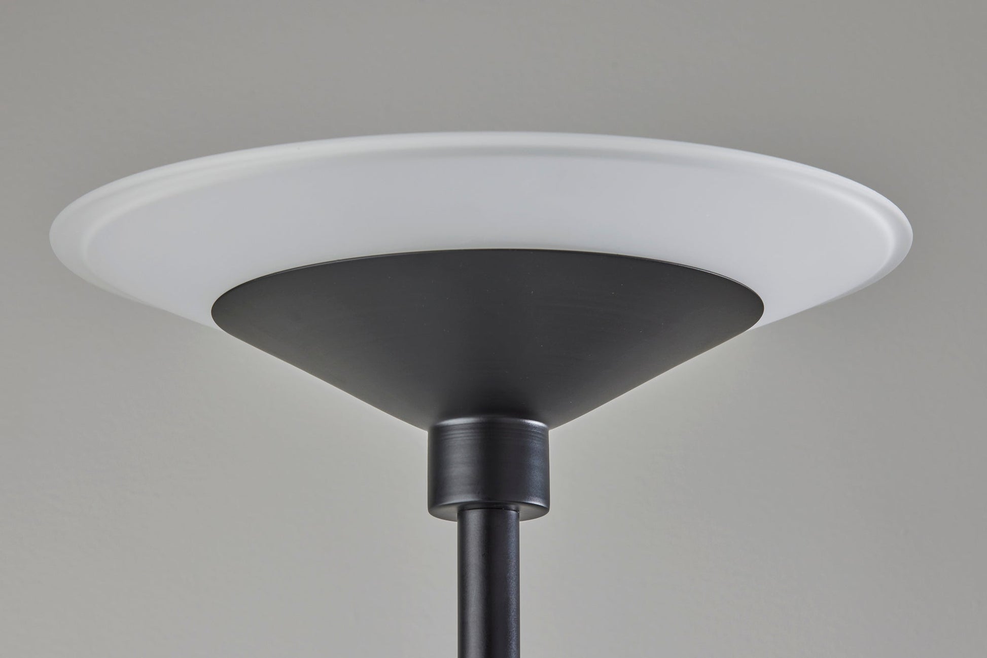 Solar LED Torchiere- Black-Lighting-DECOROLALA