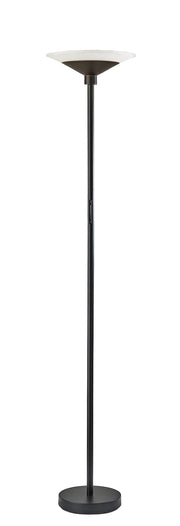 Solar LED Torchiere- Black-Lighting-DECOROLALA