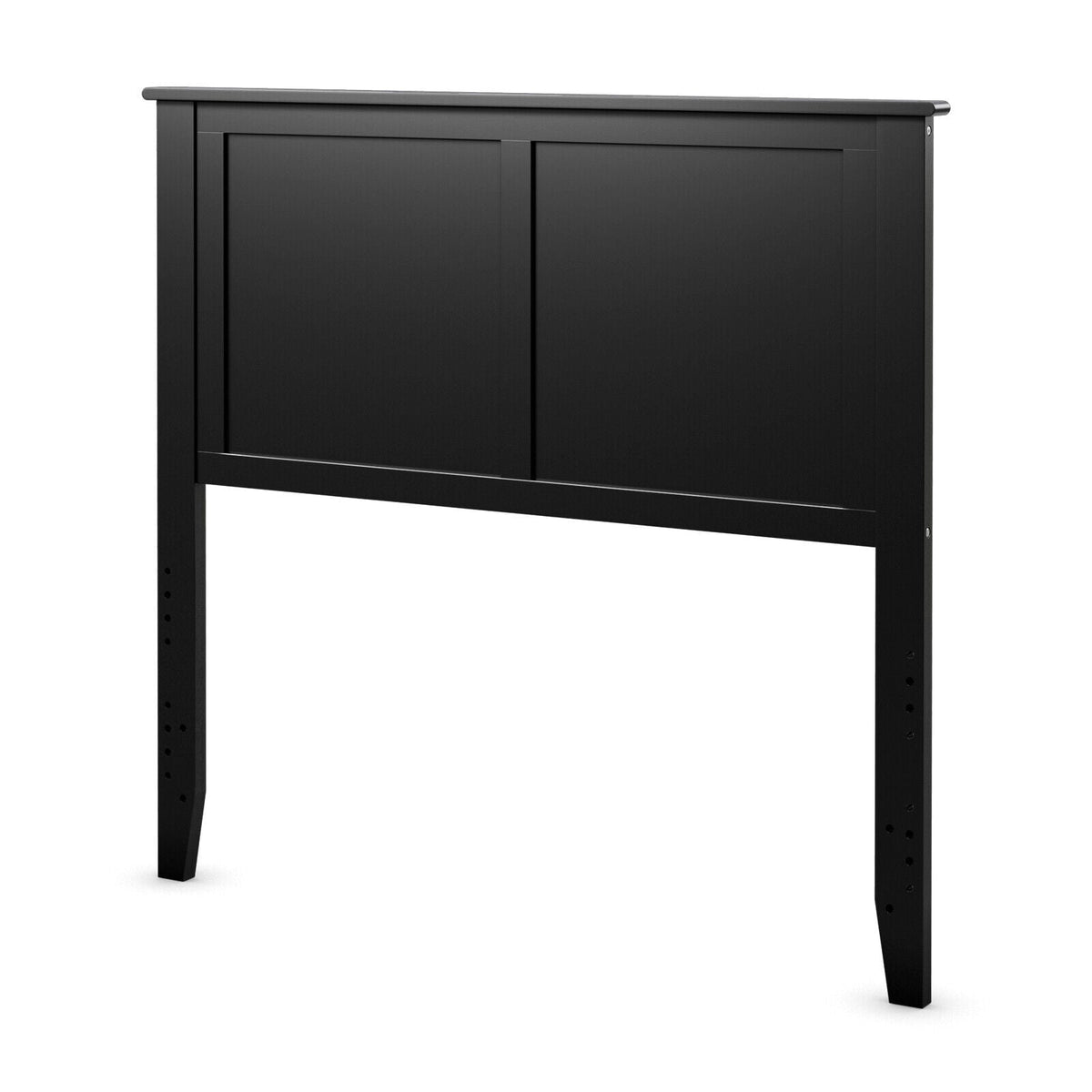 Solid Wood Flat Panel Twin Headboard - Adjustable Height-Headboards-DECOROLALA