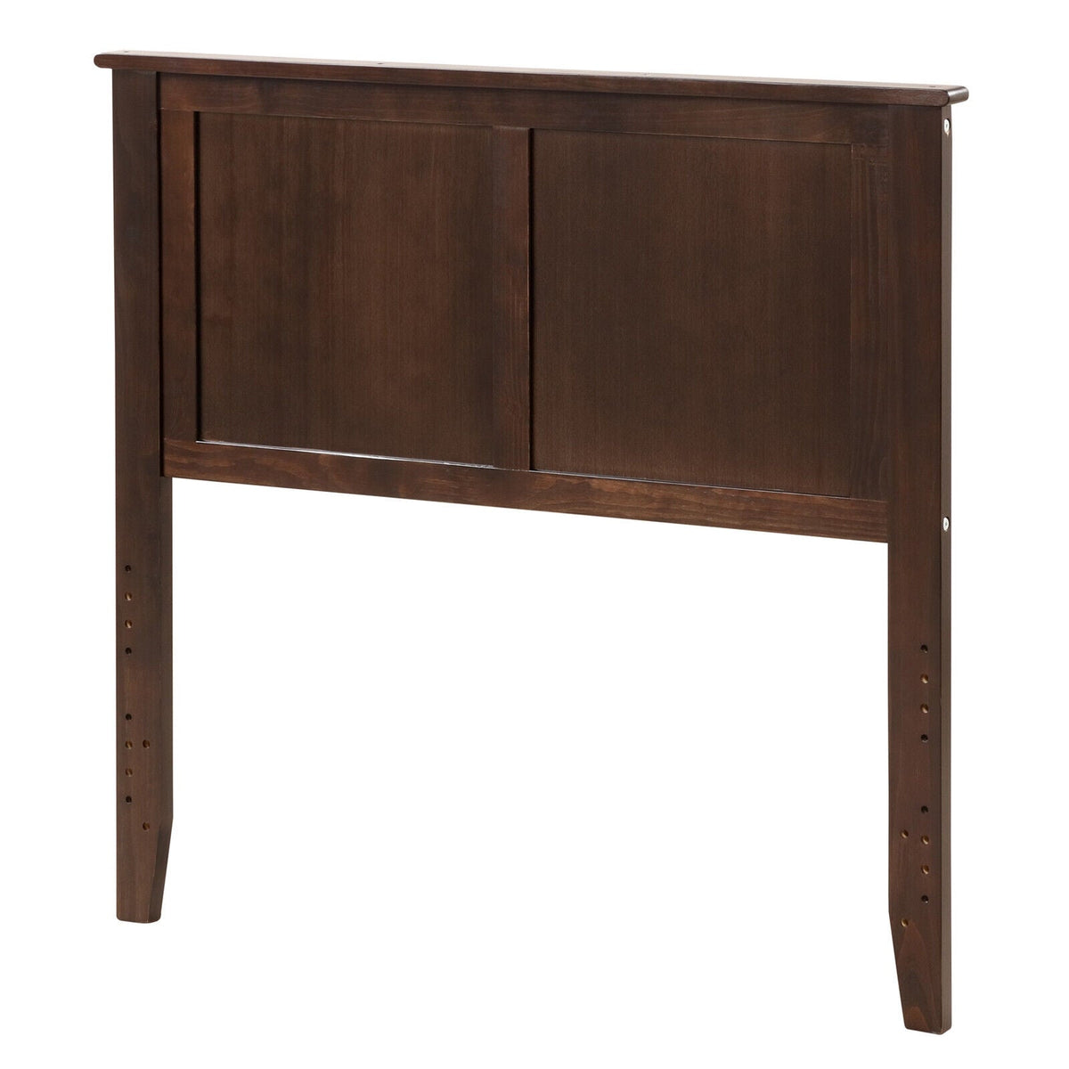 Solid Wood Flat Panel Twin Headboard - Adjustable Height-Headboards-DECOROLALA