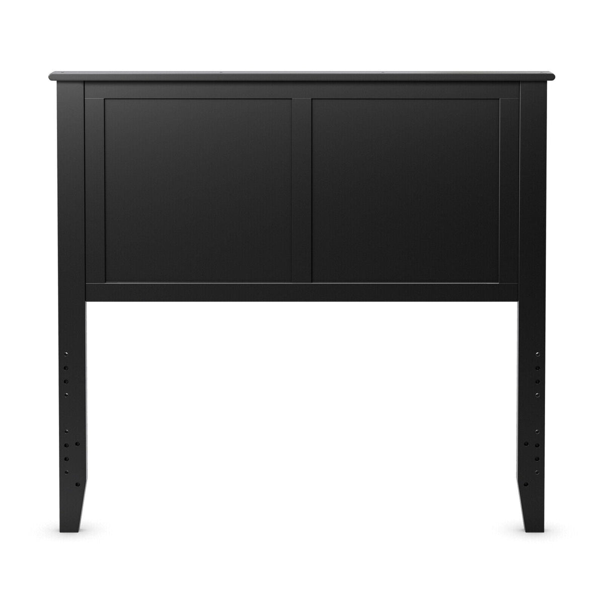 Solid Wood Flat Panel Twin Headboard - Adjustable Height-Headboards-DECOROLALA