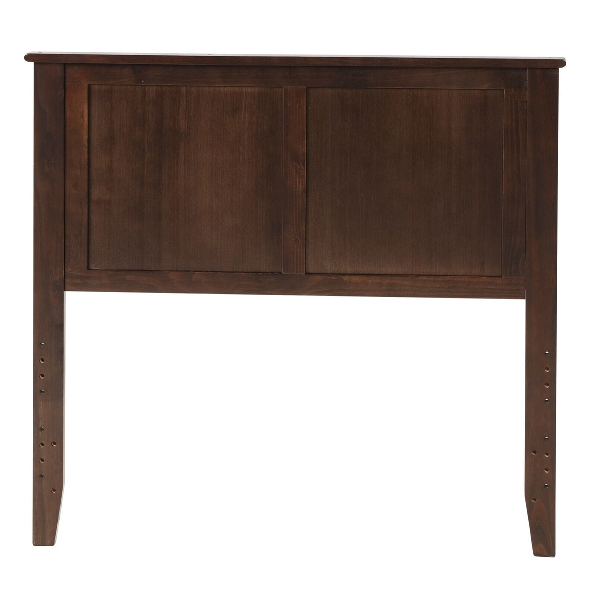 Solid Wood Flat Panel Twin Headboard - Adjustable Height-Headboards-DECOROLALA