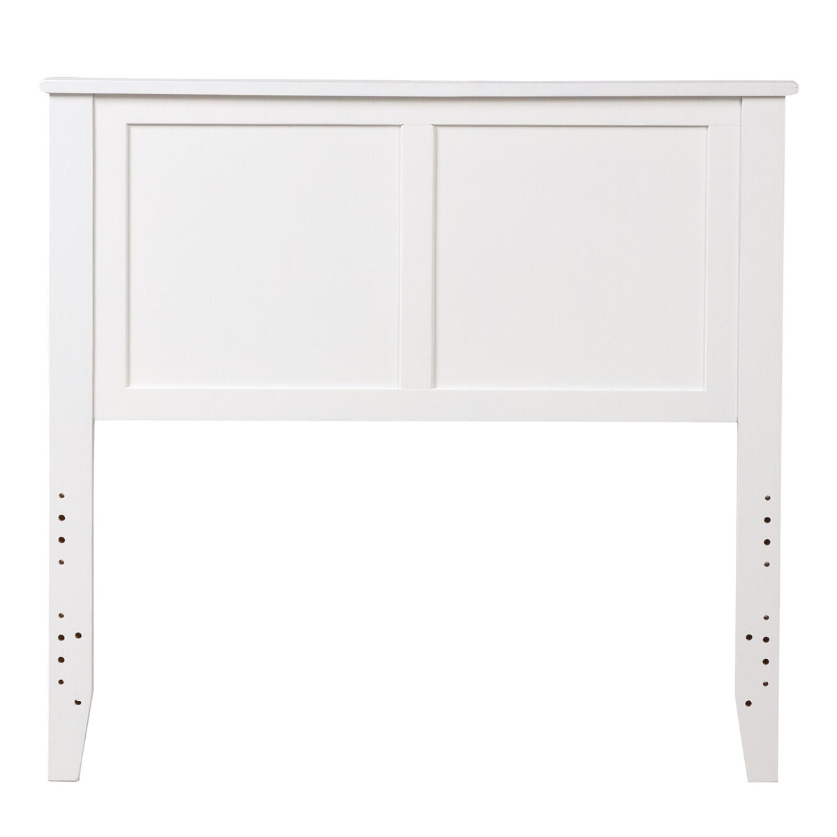 Solid Wood Flat Panel Twin Headboard - Adjustable Height-Headboards-DECOROLALA