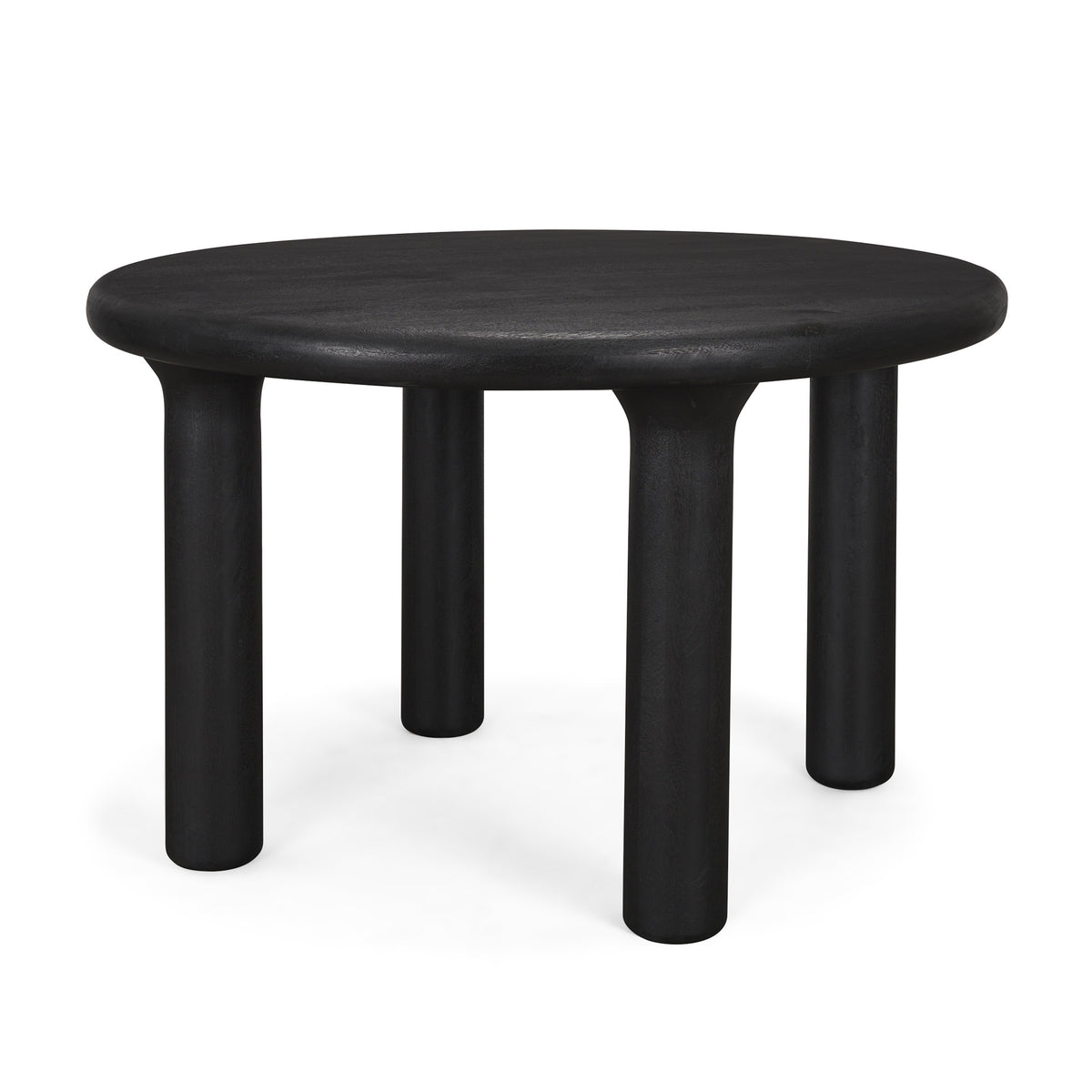 Soma 48" Round Dining Table | Modern | Red Brown Wood | Seats 4-Dining Tables-DECOROLALA
