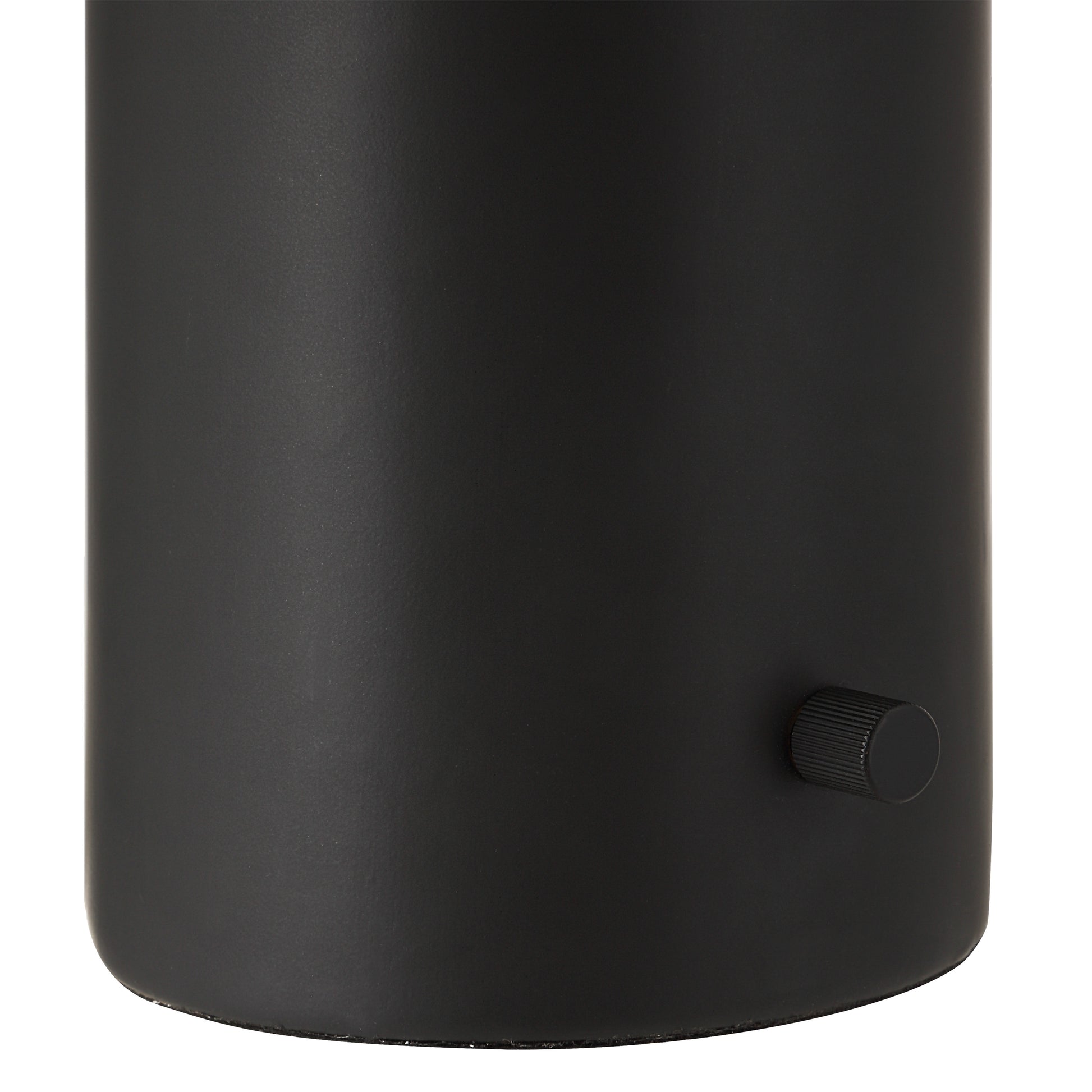 Sombra 16" Ceramic Table Lamp, Black-Table Lamp-DECOROLALA
