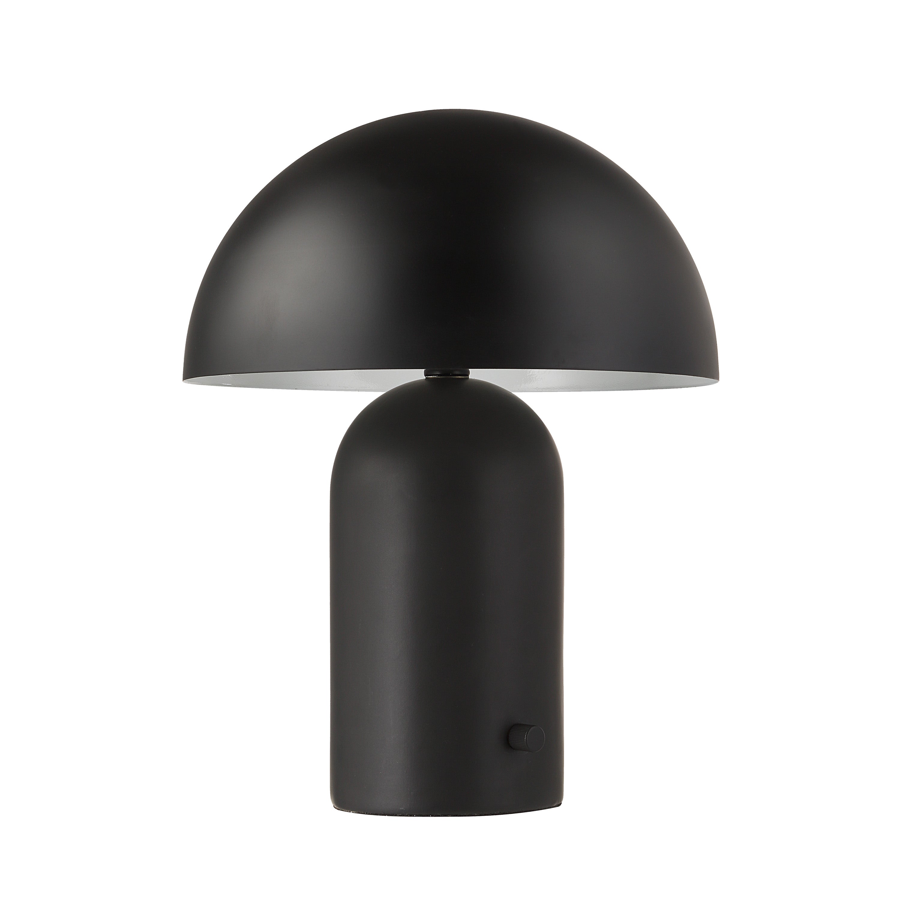 Sombra 16" Ceramic Table Lamp, Black-Table Lamp-DECOROLALA
