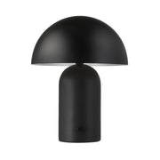 Sombra 16" Ceramic Table Lamp, Black-Table Lamp-DECOROLALA