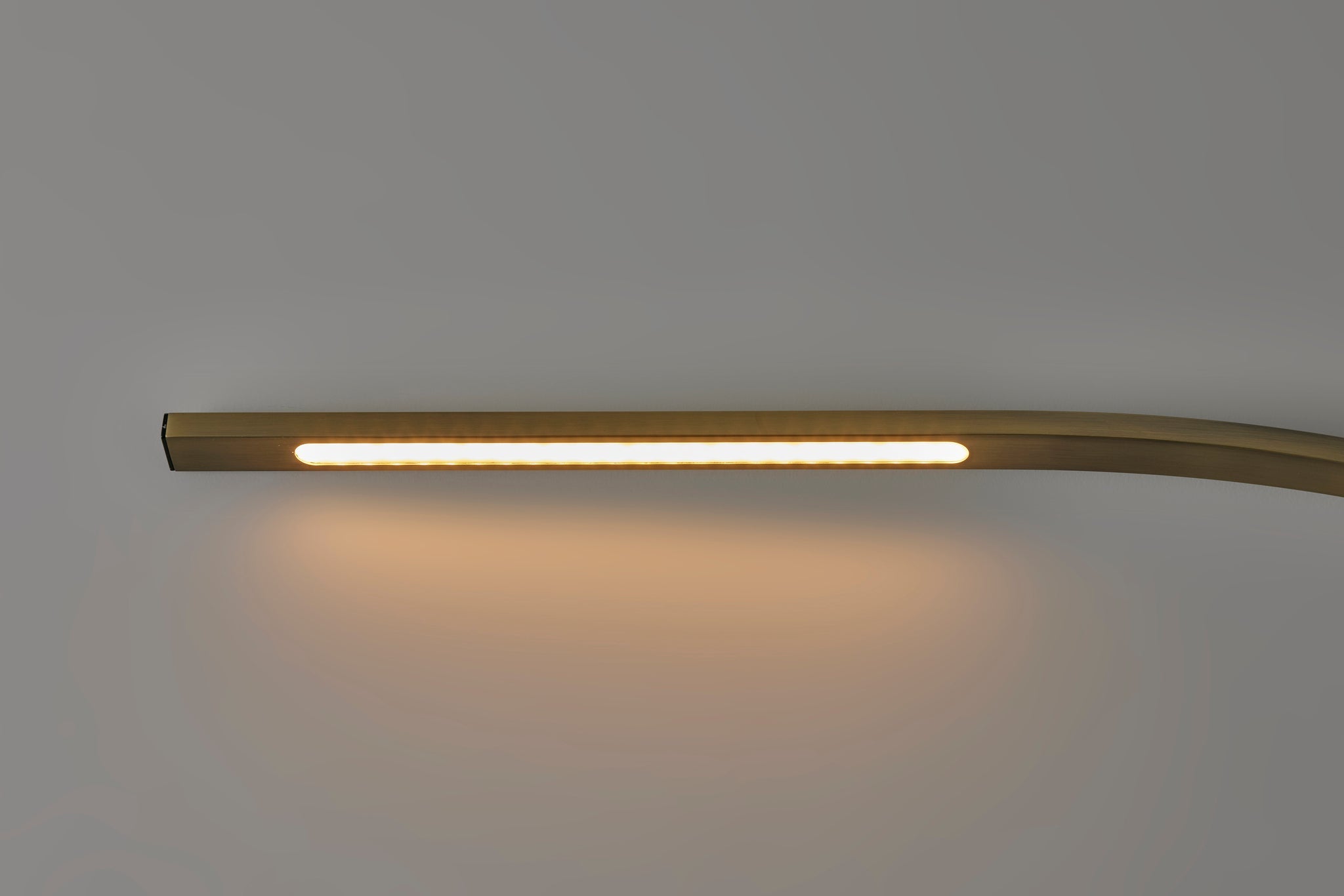 Sonic LED Arc Lamp - Antique Brass Smart Dimmer-Lighting-DECOROLALA