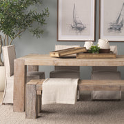 Sonny 23.6L x 23.6W x 2.0H Set of Two Brown Wood and Wicker Square Trays-Trays-DECOROLALA