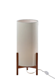 Sonora Table Lantern - Walnut 19.75" Tripod-Lighting-DECOROLALA