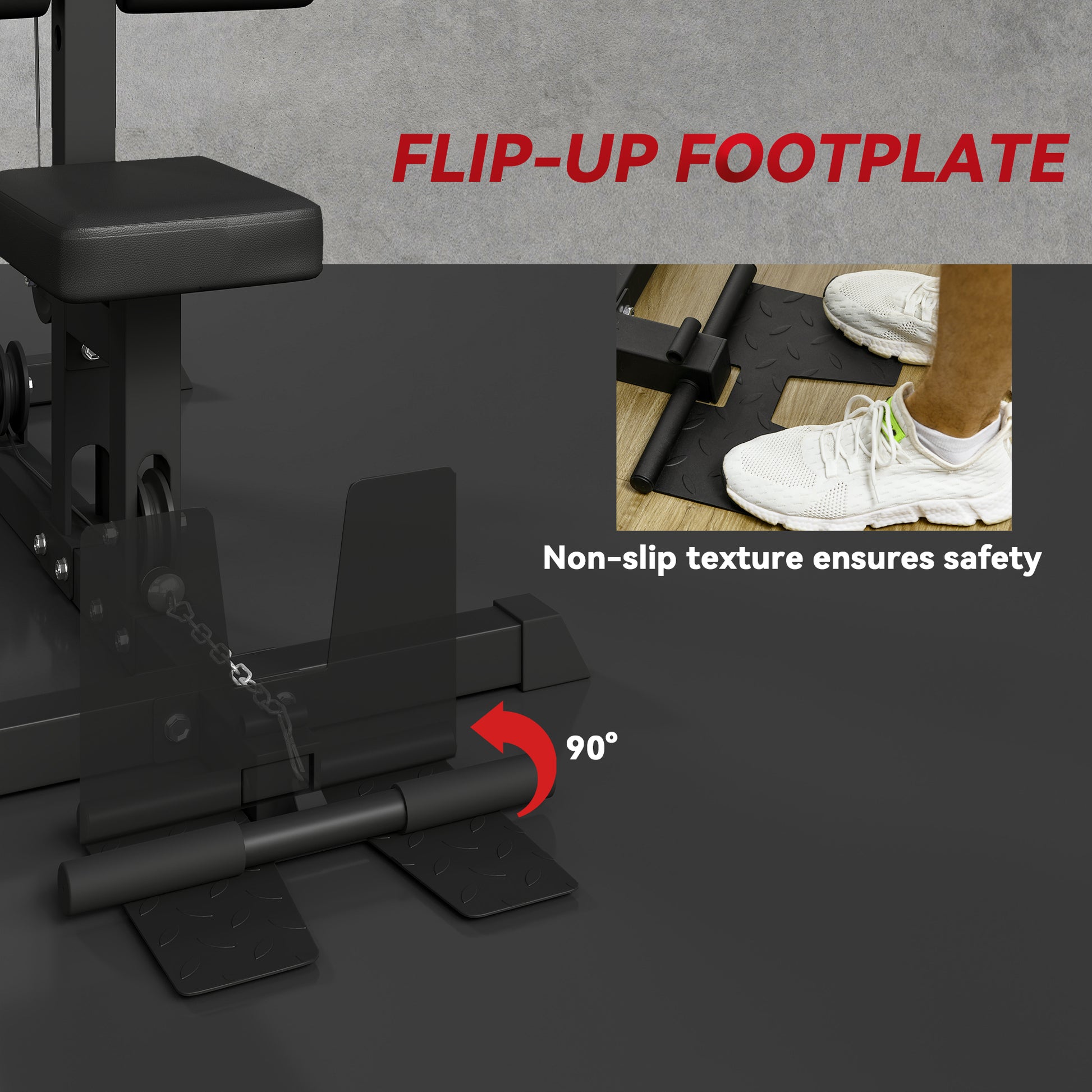 Soozier Lat Pull Down Machine - High/Low Pulley Station Black-DECOROLALA