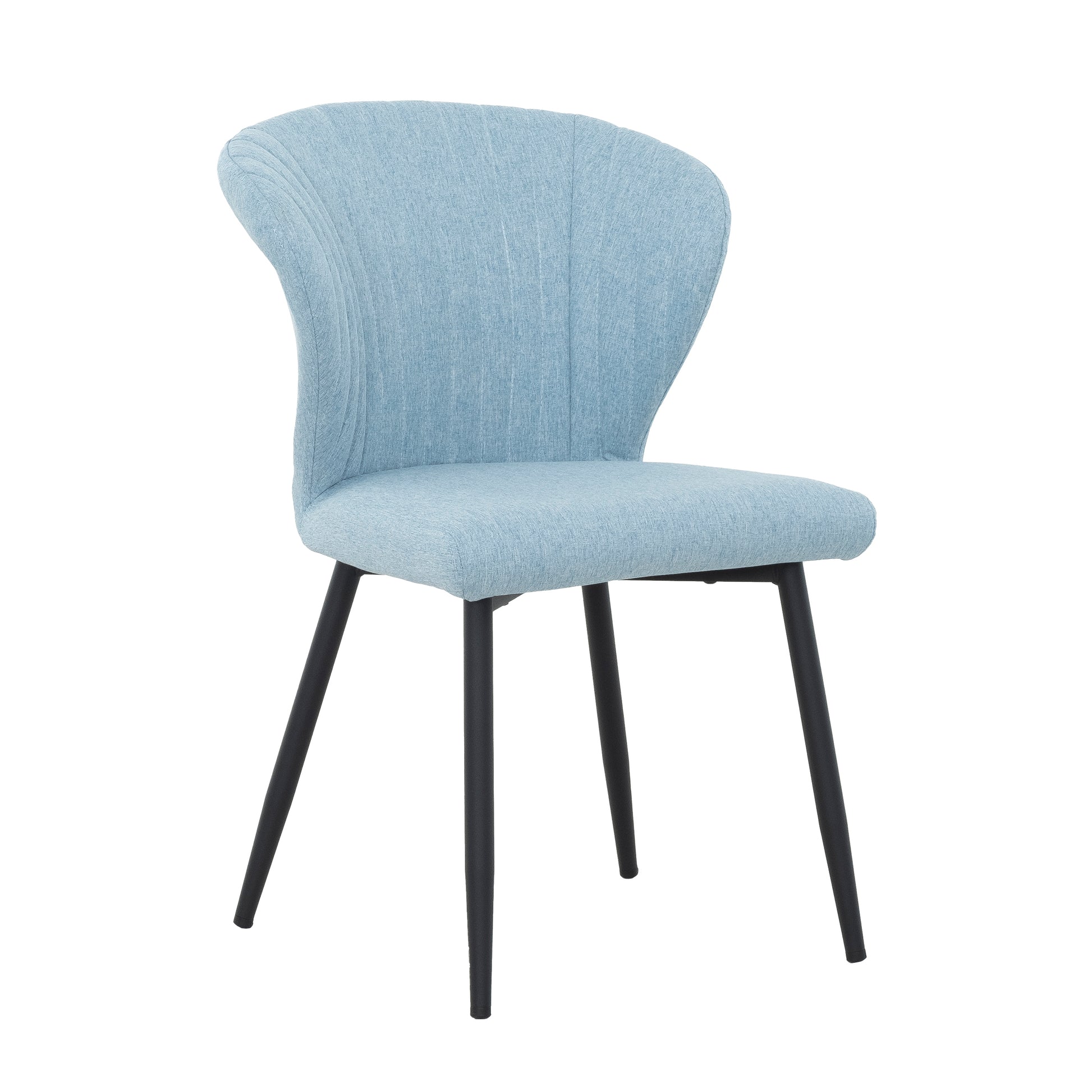 Sophia Blue Accent Dining Chair (set of 2)-Dining Room-DECOROLALA