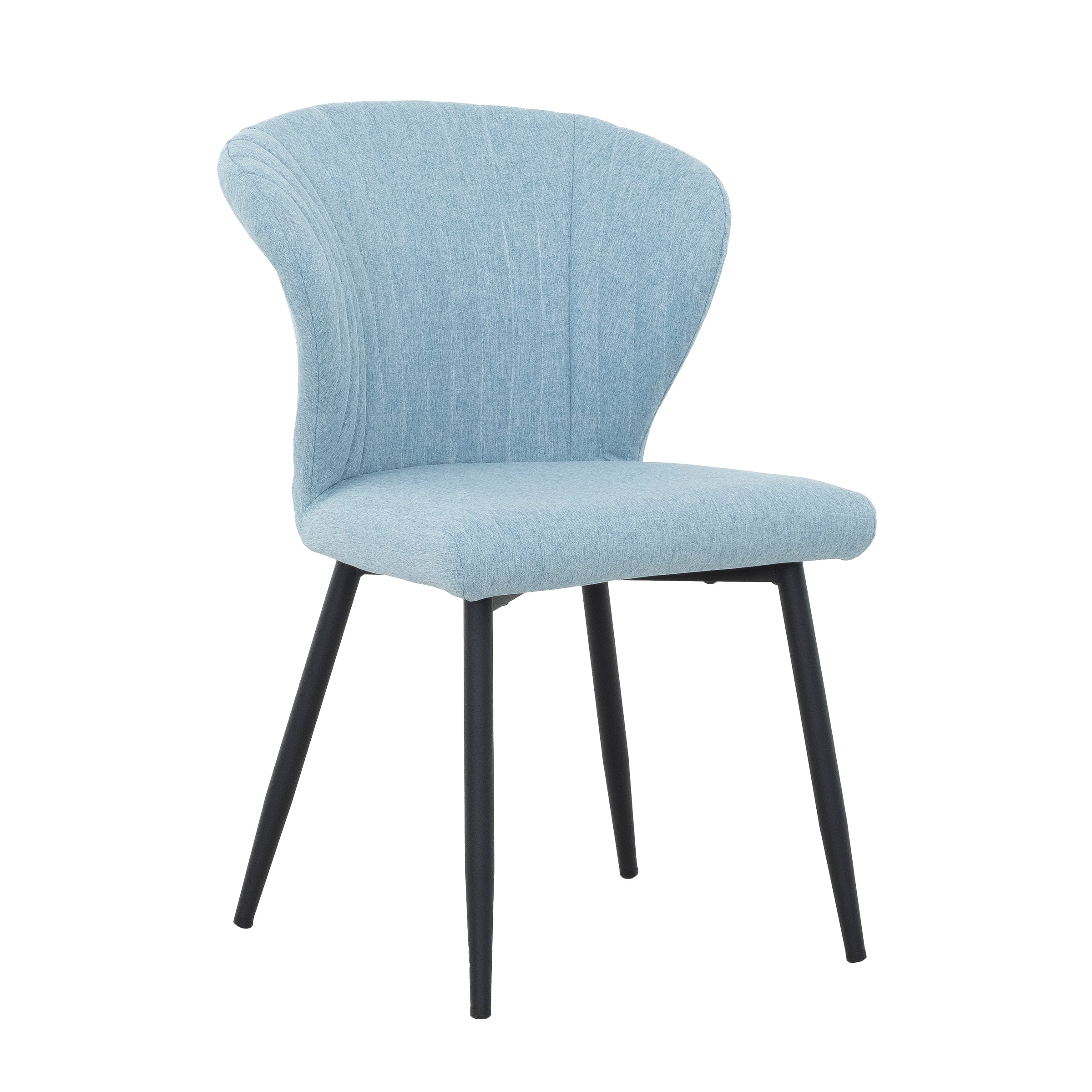 Sophia Blue Accent Dining Chair (set of 2)-Dining Room-DECOROLALA