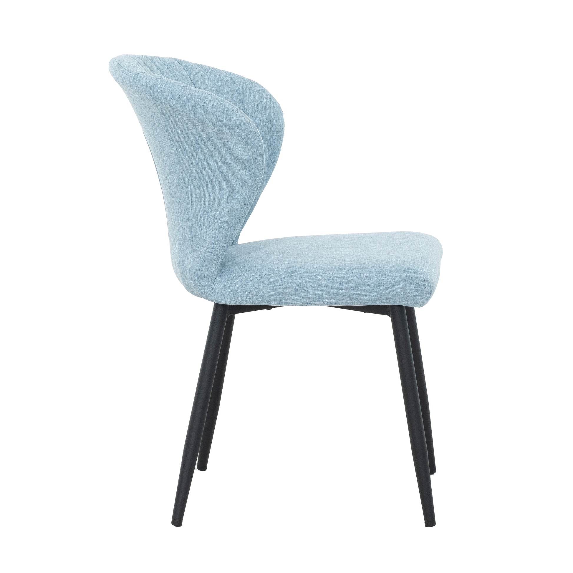 Sophia Blue Accent Dining Chair (set of 2)-Dining Room-DECOROLALA