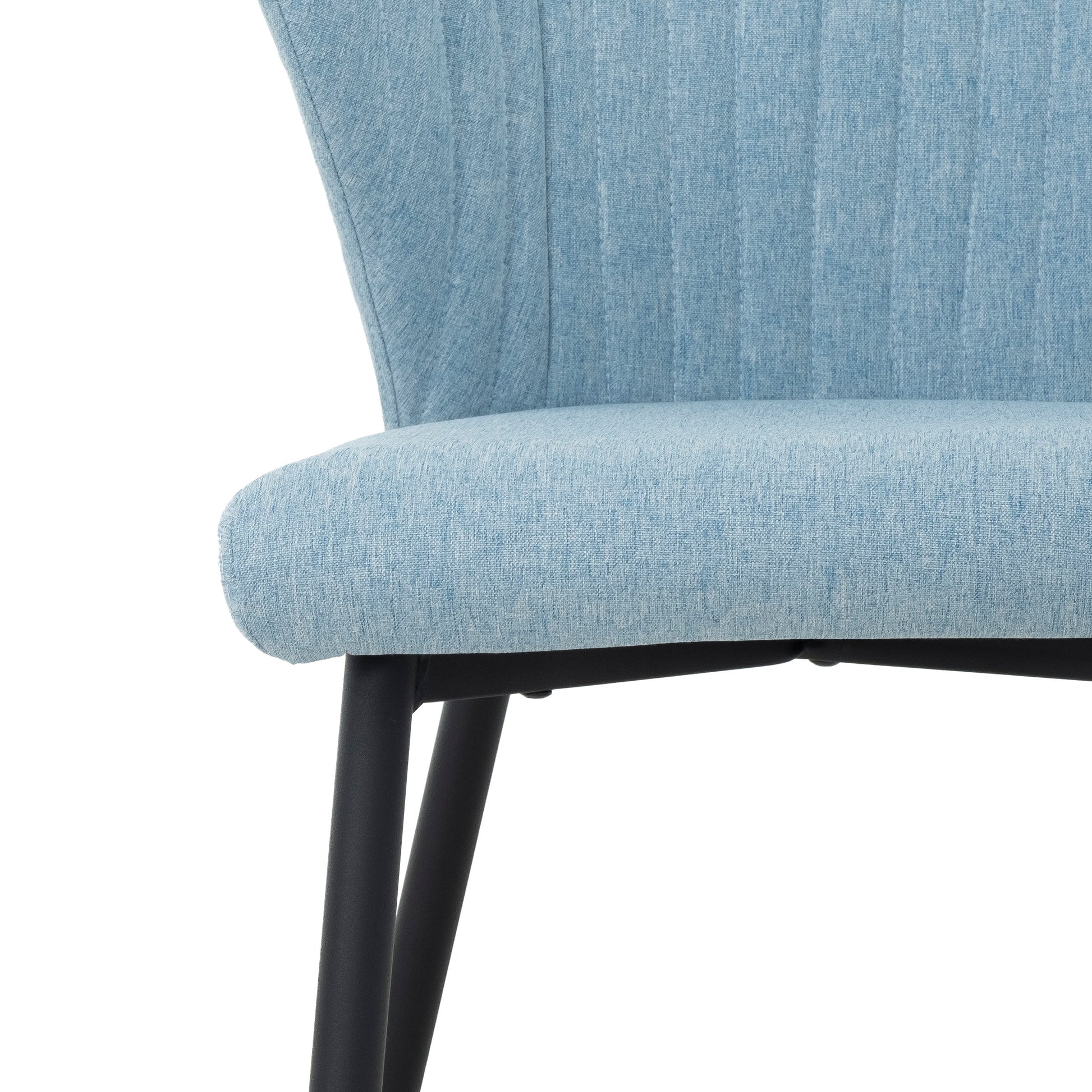 Sophia Blue Accent Dining Chair (set of 2)-Dining Room-DECOROLALA