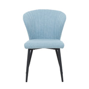 Sophia Blue Accent Dining Chair (set of 2)-Dining Room-DECOROLALA