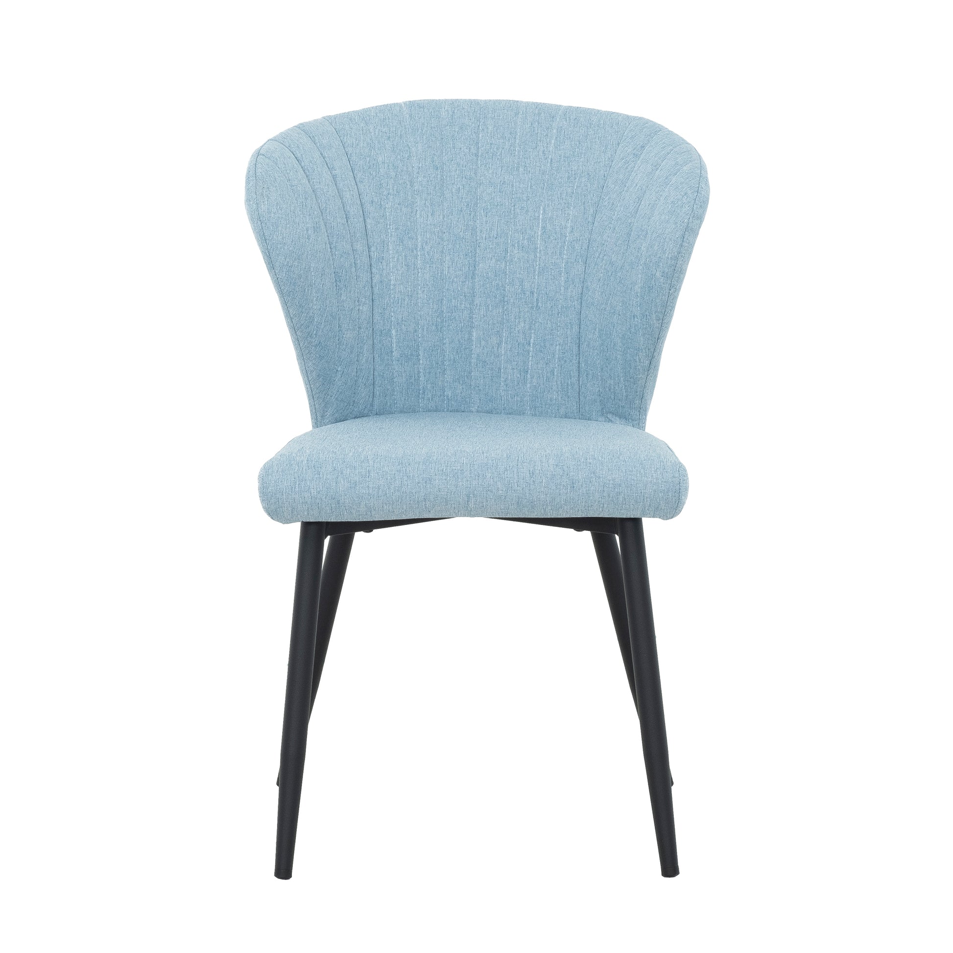 Sophia Blue Accent Dining Chair (set of 2)-Dining Room-DECOROLALA