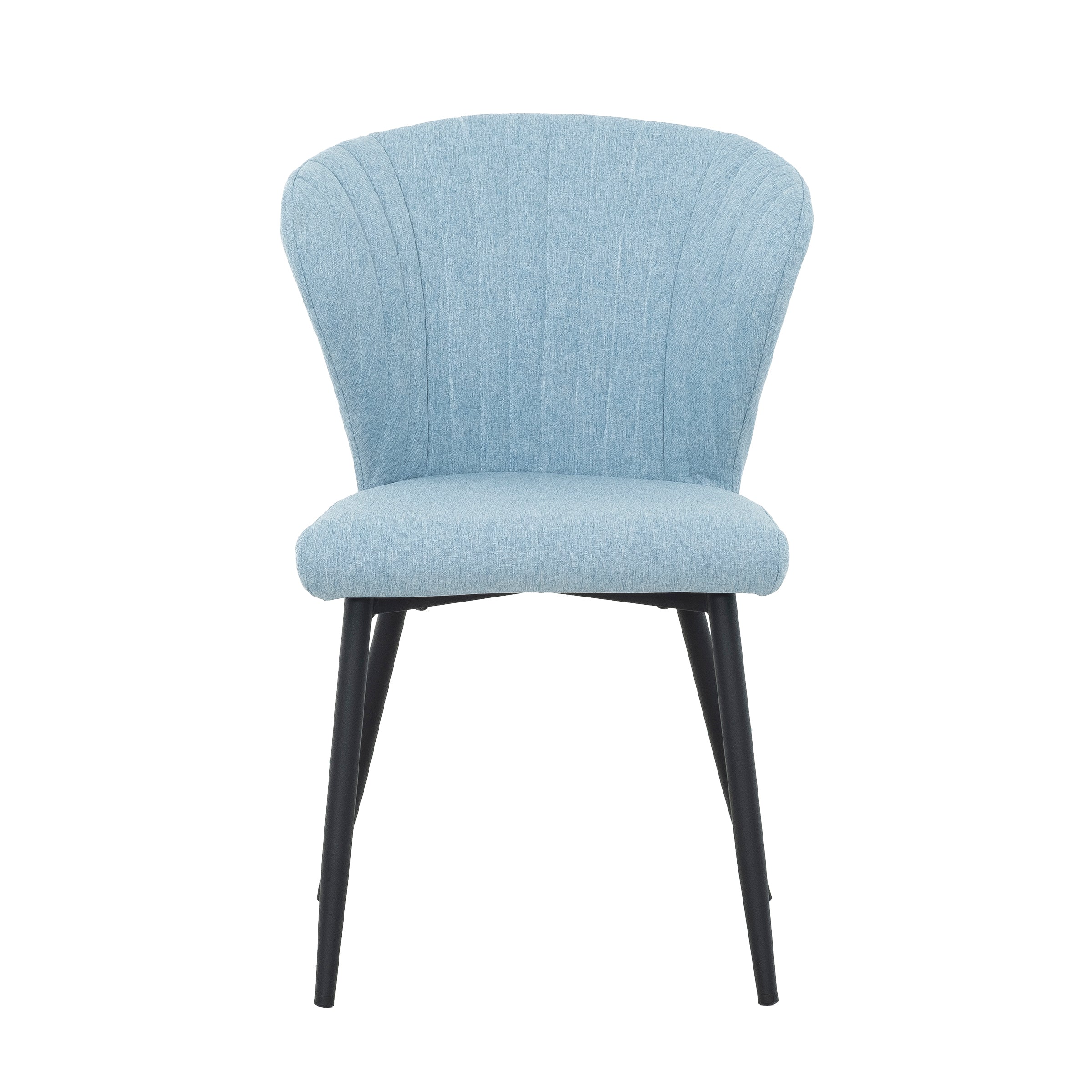 Sophia Blue Accent Dining Chair (set of 2)-Dining Room-DECOROLALA