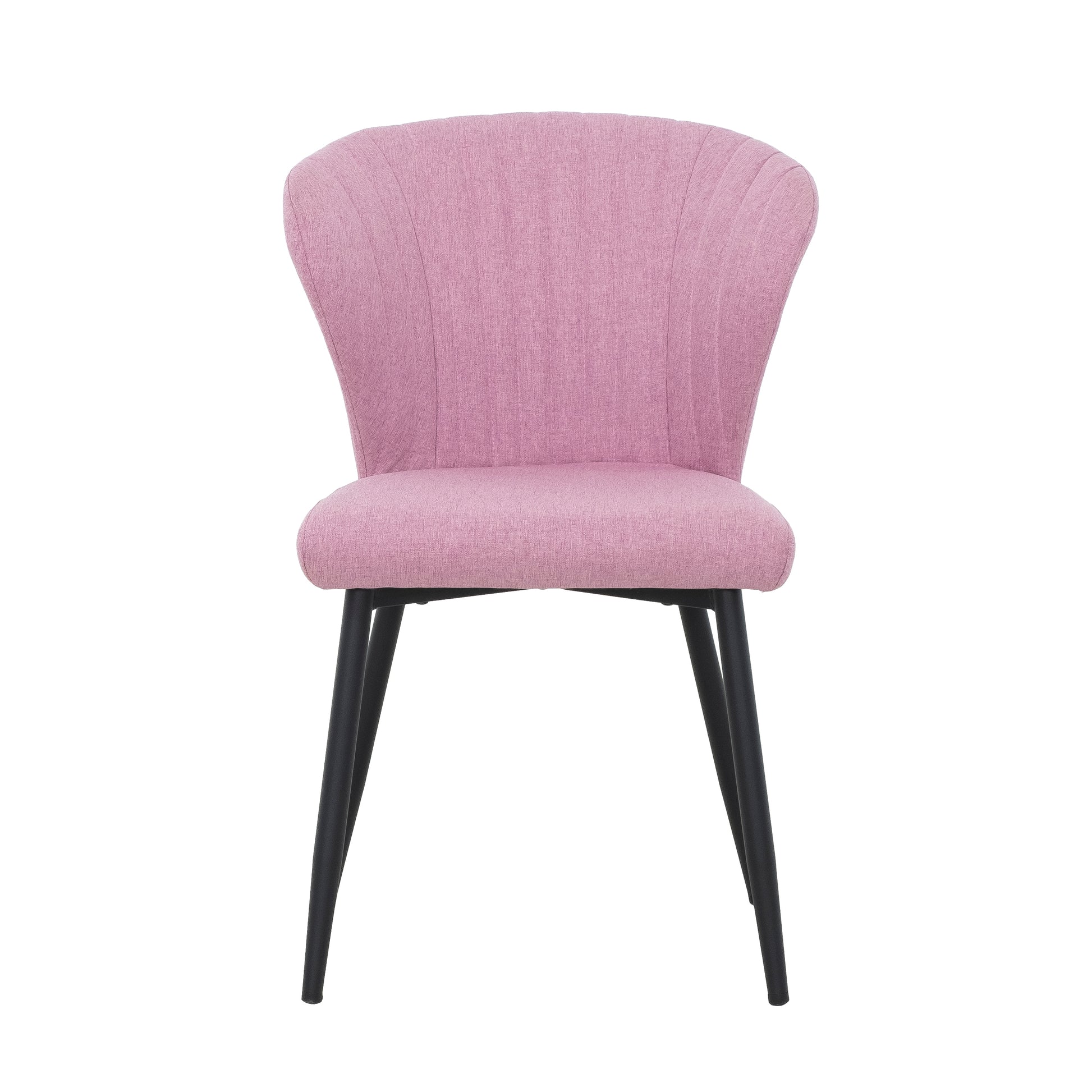 Sophia Pink Accent Dining Chair (set of 2)-Dining Room-DECOROLALA