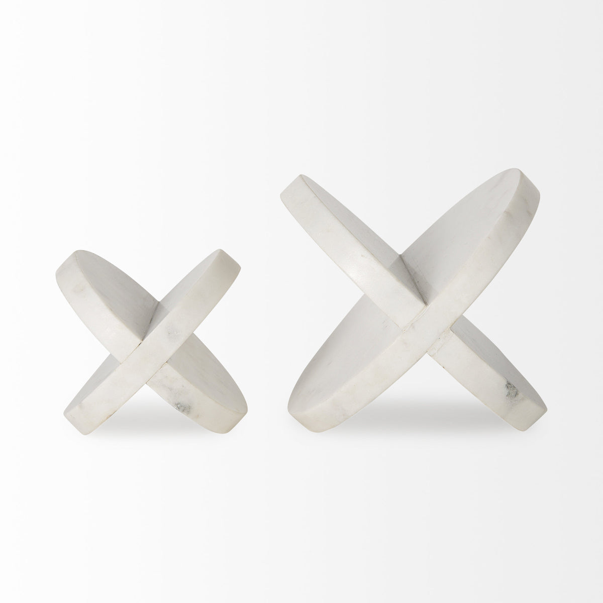 Sophia Small Marble Ornament - 6" x 6" x 6"-Objects-DECOROLALA