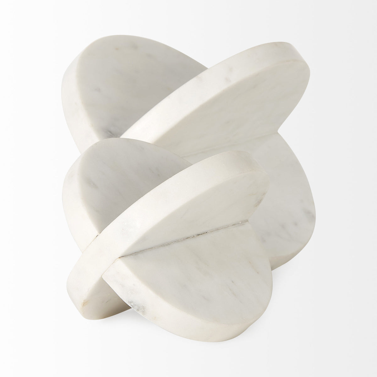 Sophia Small Marble Ornament - 6" x 6" x 6"-Objects-DECOROLALA
