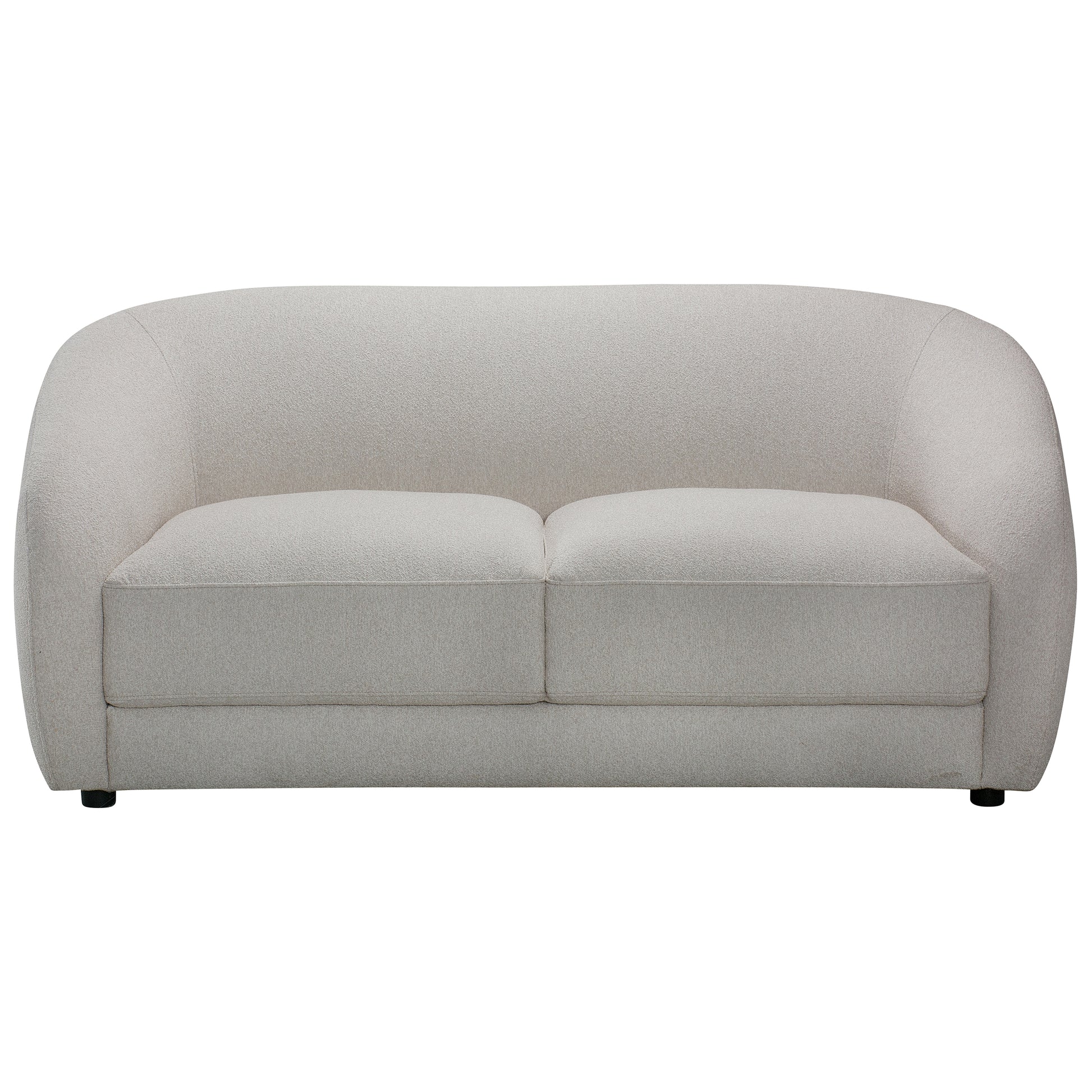 Sophy 70 in. Round Barrel Condo Sofa-Furniture > Sofas > Loveseat Sofas-DECOROLALA