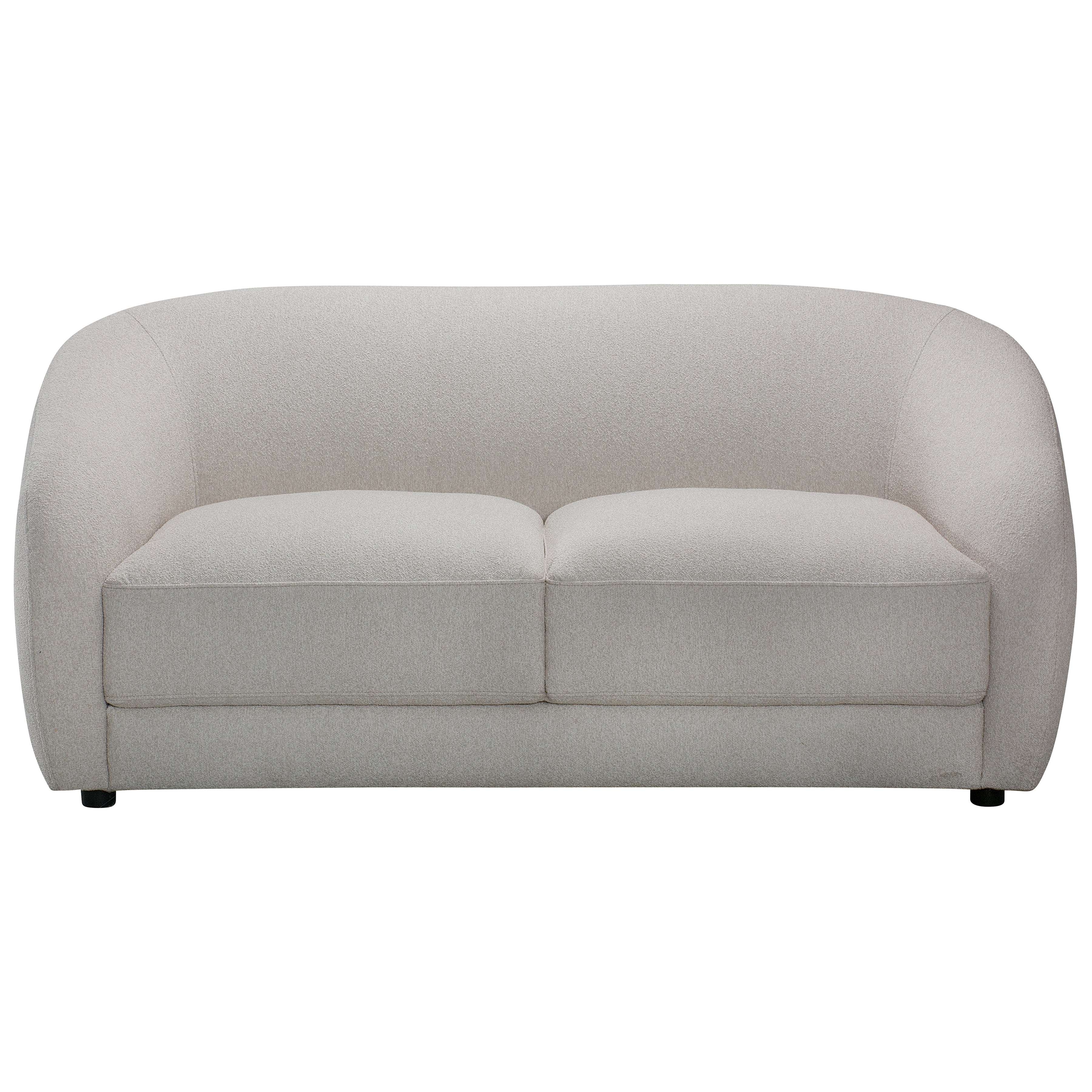 Sophy 70 in. Round Barrel Condo Sofa-Furniture > Sofas > Loveseat Sofas-DECOROLALA