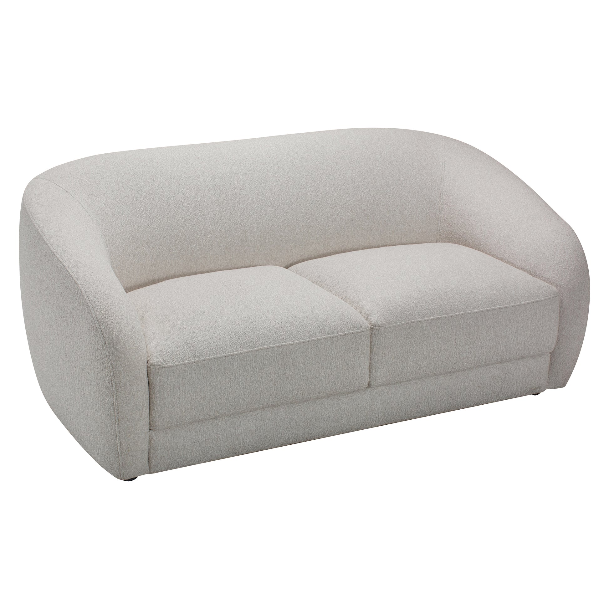 Sophy 70 in. Round Barrel Condo Sofa-Furniture > Sofas > Loveseat Sofas-DECOROLALA