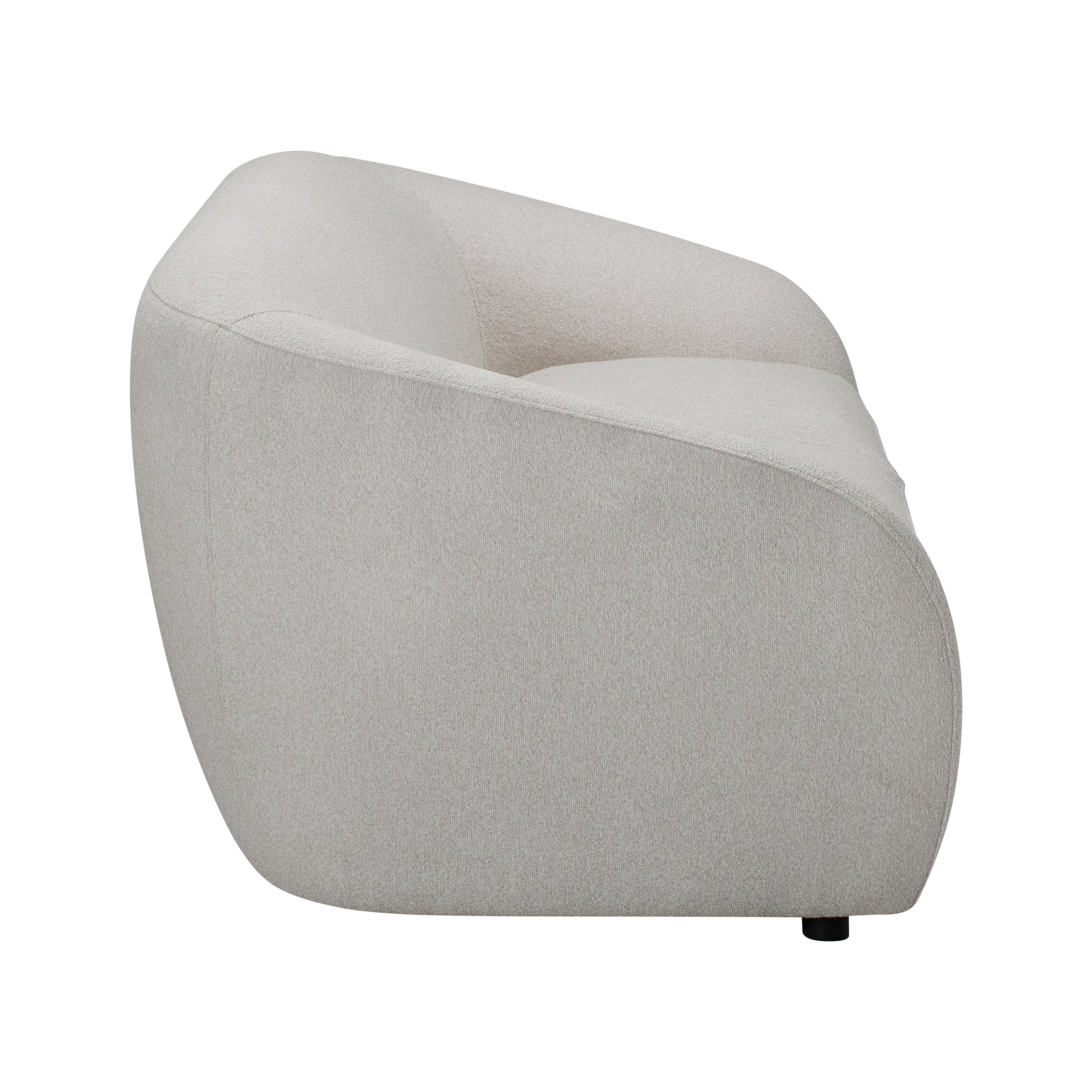 Sophy 70 in. Round Barrel Condo Sofa-Furniture > Sofas > Loveseat Sofas-DECOROLALA