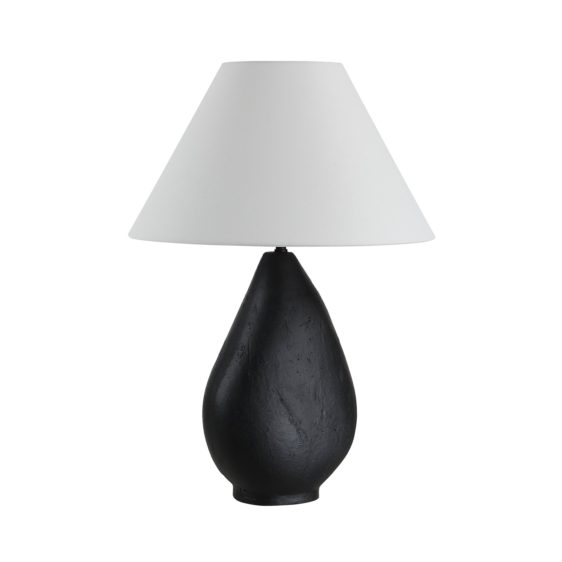 Sotiria 26.0" Height Table Lamps, Texture Matte Black-Table Lamp-DECOROLALA