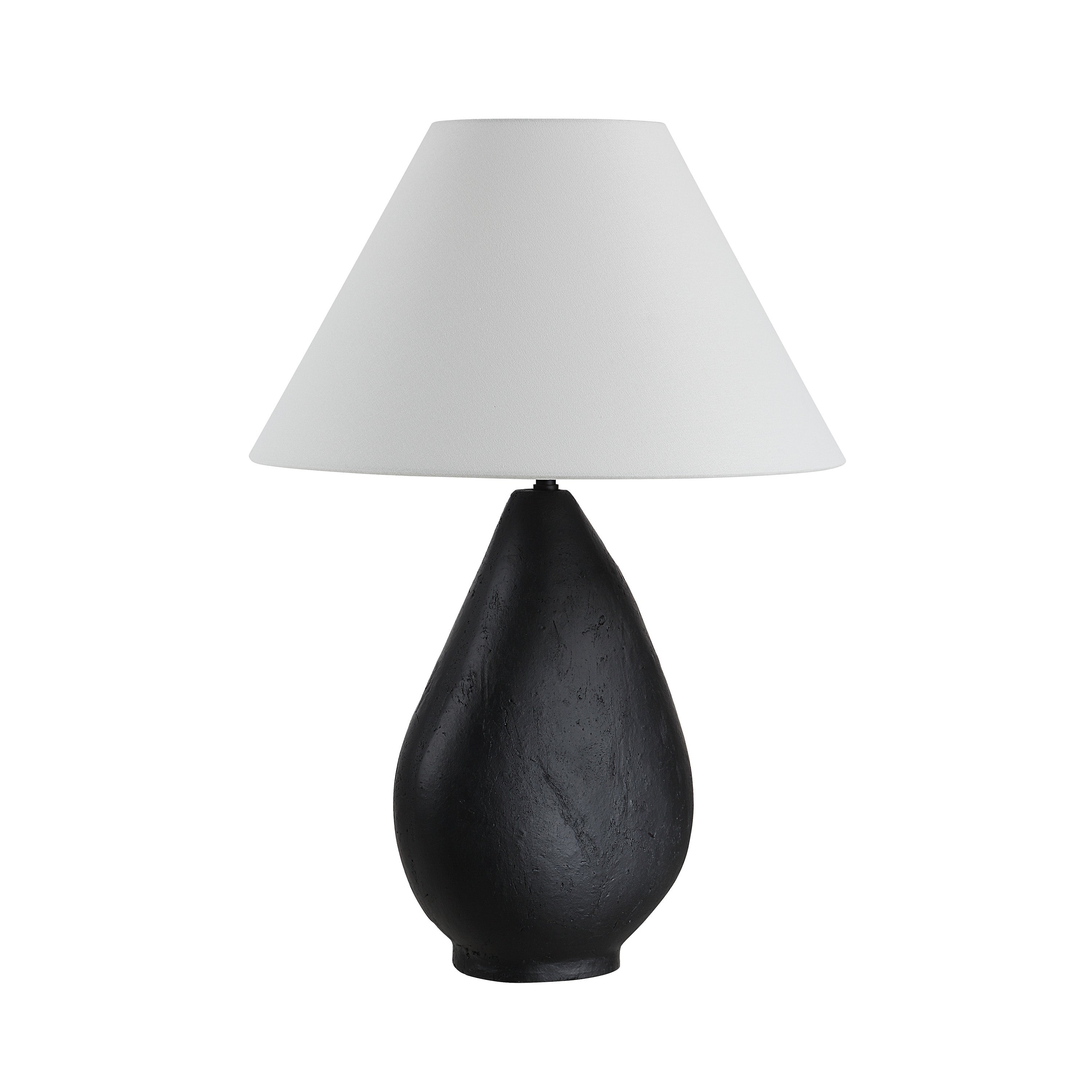 Sotiria 26.0" Height Table Lamps, Texture Matte Black-Table Lamp-DECOROLALA