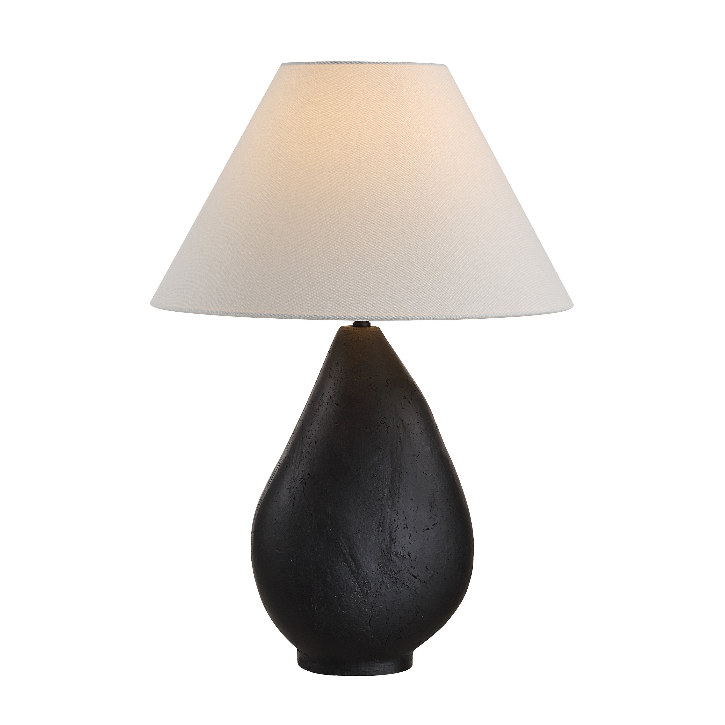 Sotiria 26.0" Height Table Lamps, Texture Matte Black-Table Lamp-DECOROLALA