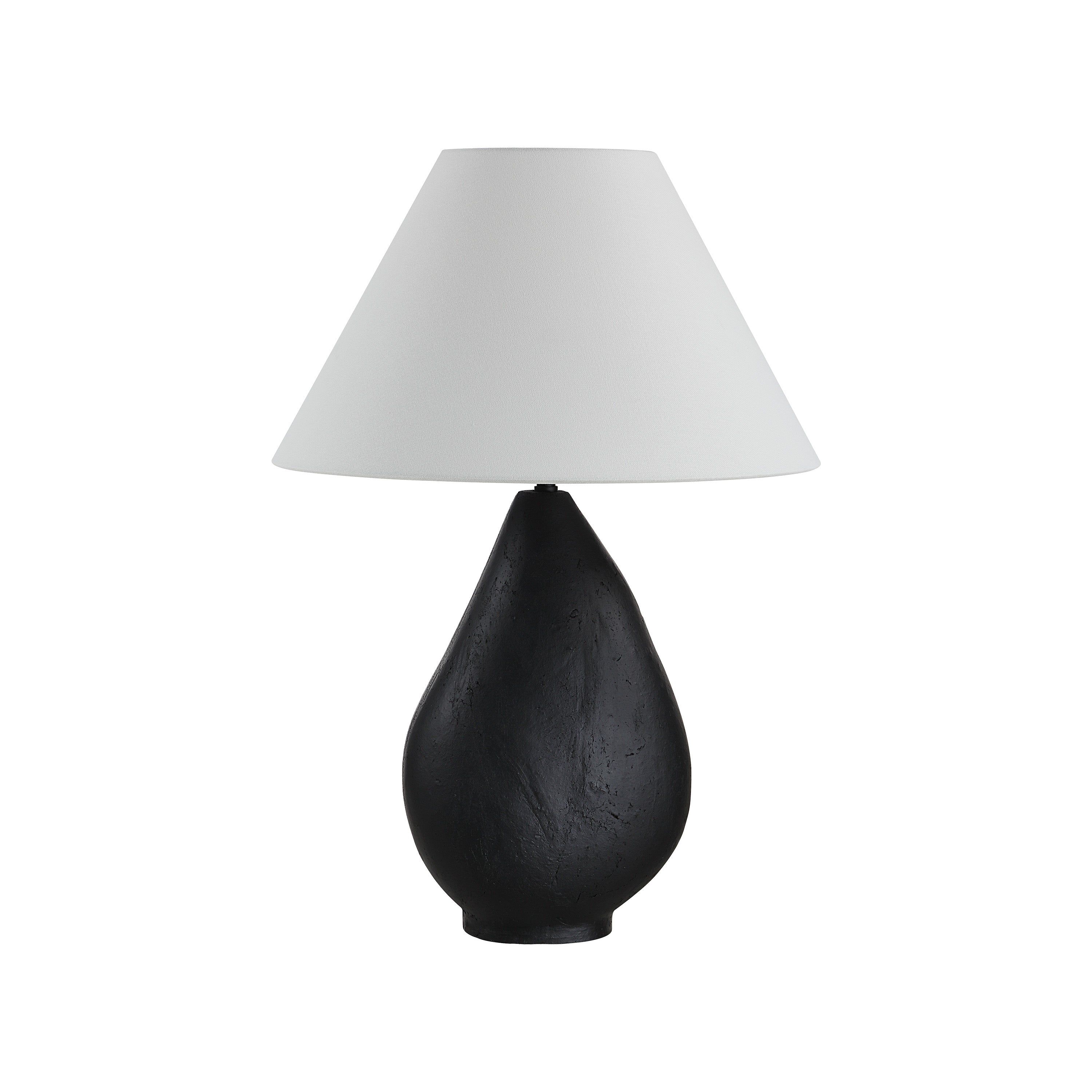 Sotiria 26.0" Height Table Lamps, Texture Matte Black-Table Lamp-DECOROLALA