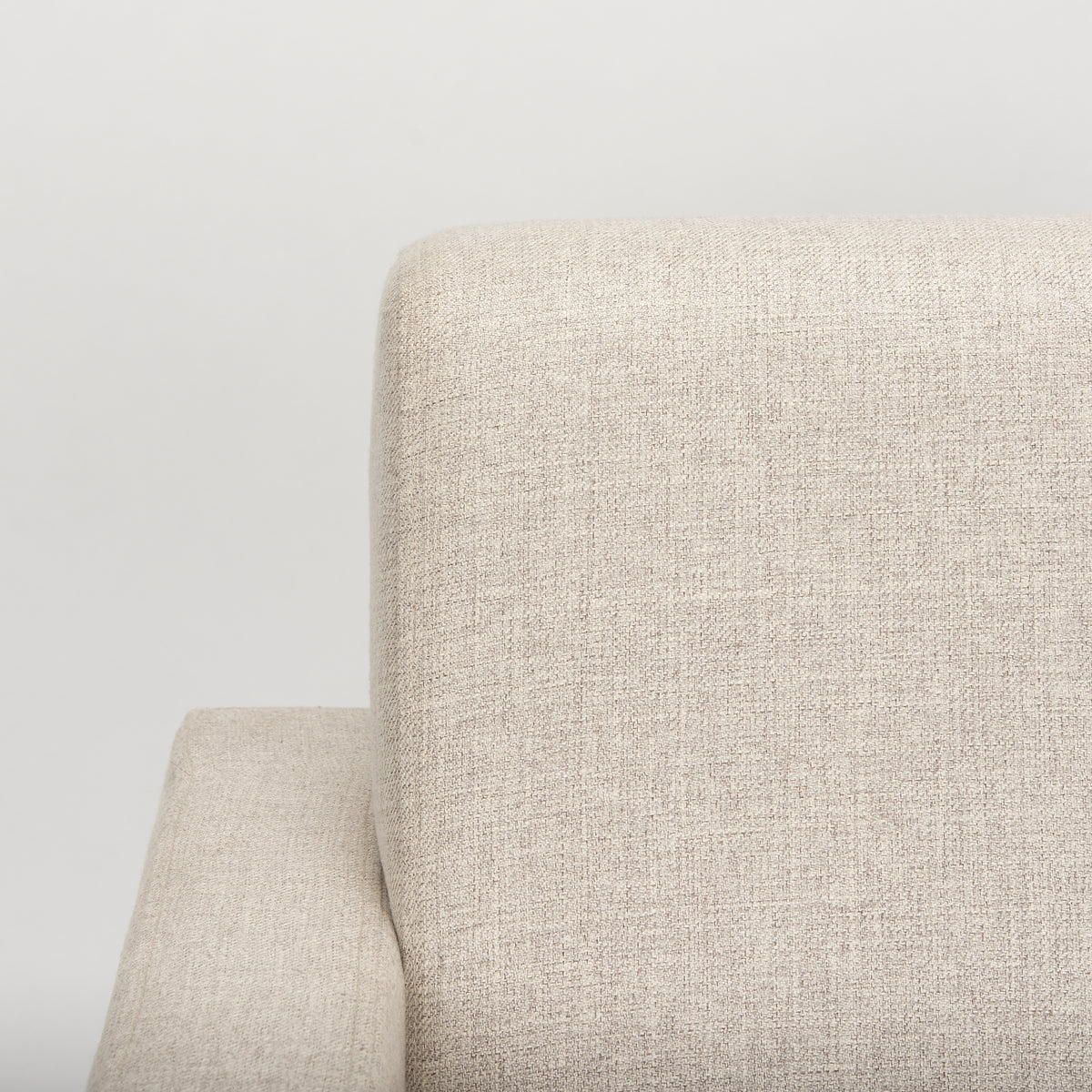 Sovereign Oatmeal Fully Upholstered Accent Chair-Accent Chairs-DECOROLALA