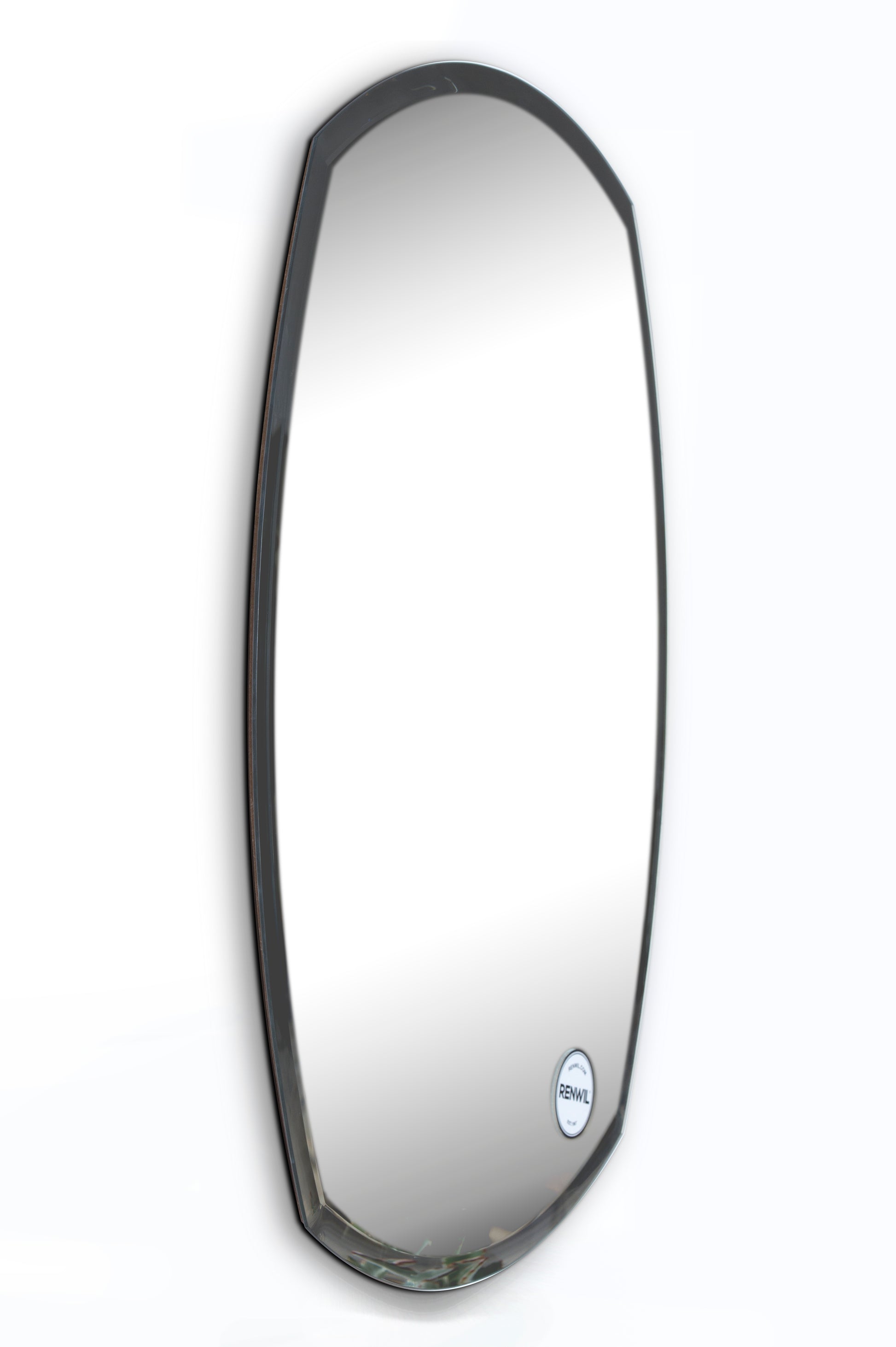 Spalding 24" Tall Irregular Wall Mirror-Mirror-DECOROLALA