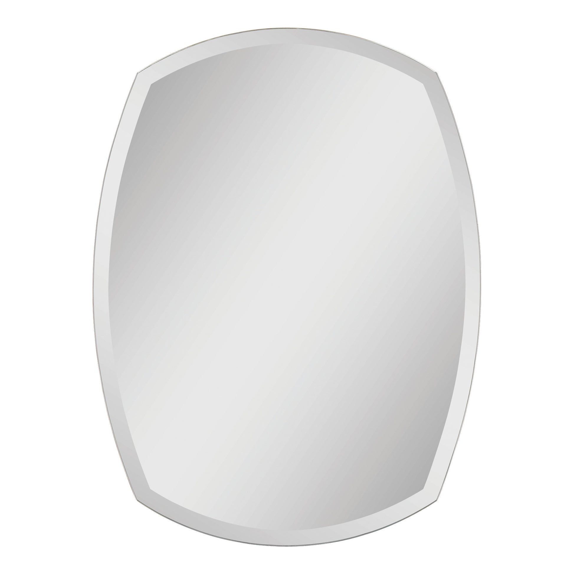 Spalding 24" Tall Irregular Wall Mirror-Mirror-DECOROLALA