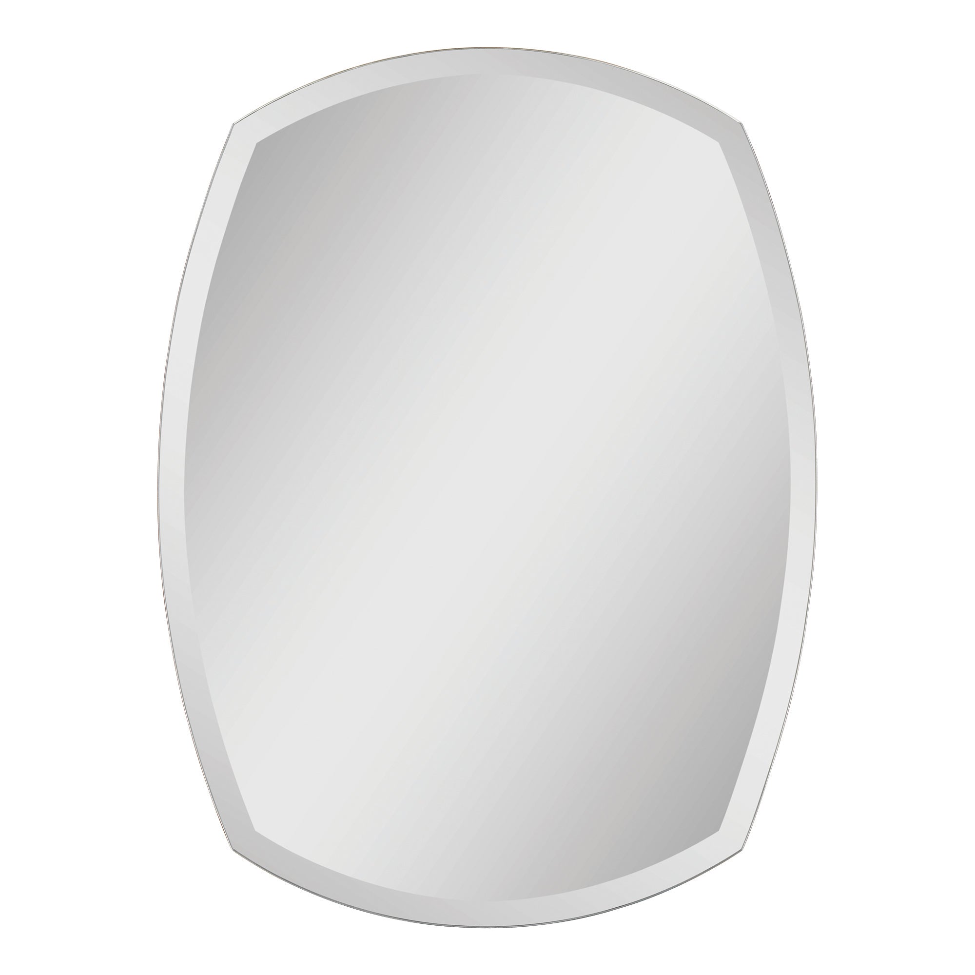 Spalding 24" Tall Irregular Wall Mirror-Mirror-DECOROLALA