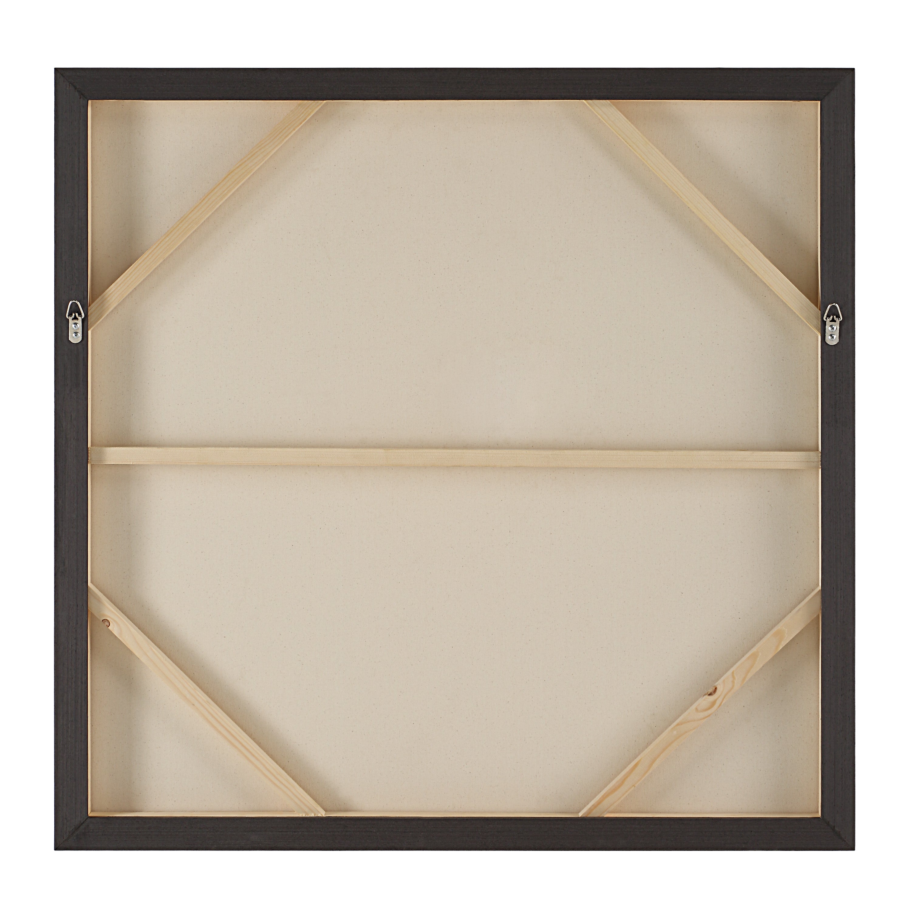 Spencer 40" H x 40" W Canvas Art, White-Canvas Art-DECOROLALA