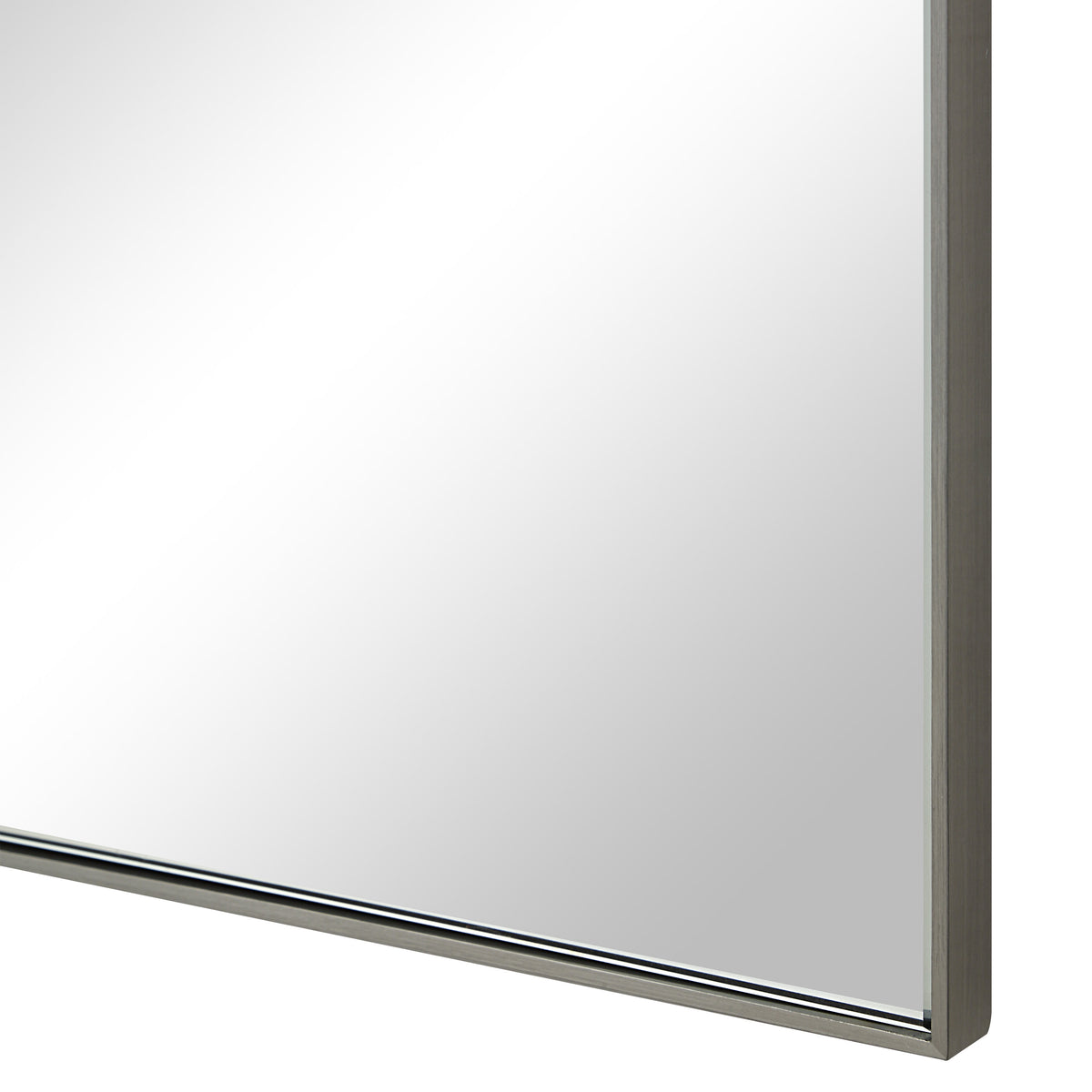 Spili 36" H x 22" W Wall Mirror, Grey-Mirrors-DECOROLALA